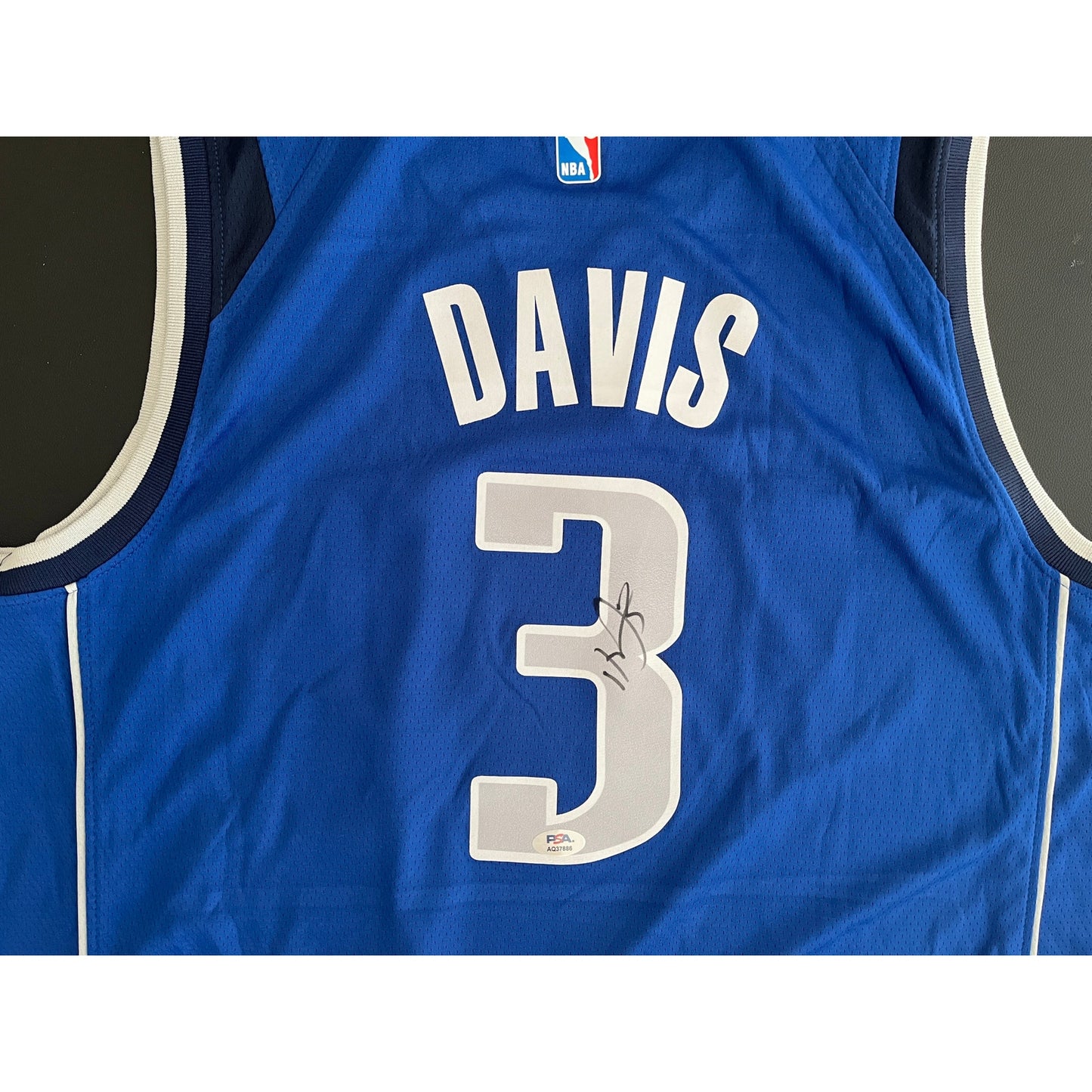 Anthony Davis Signed Dallas Mavericks Jersey PSA/DNA
