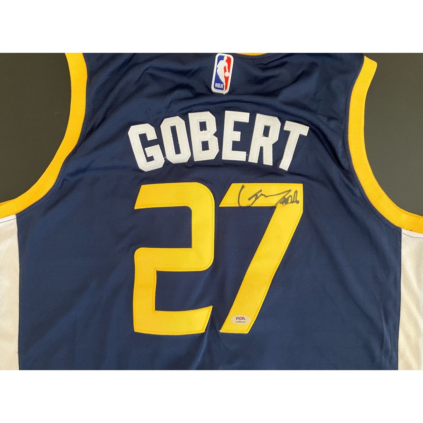 Rudy Gobert Signed Utah Jazz Jersey PSA/DNA COA