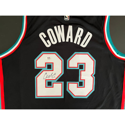 Cedric Coward Signed Memphis Grizzlies Jersey PSA/DNA