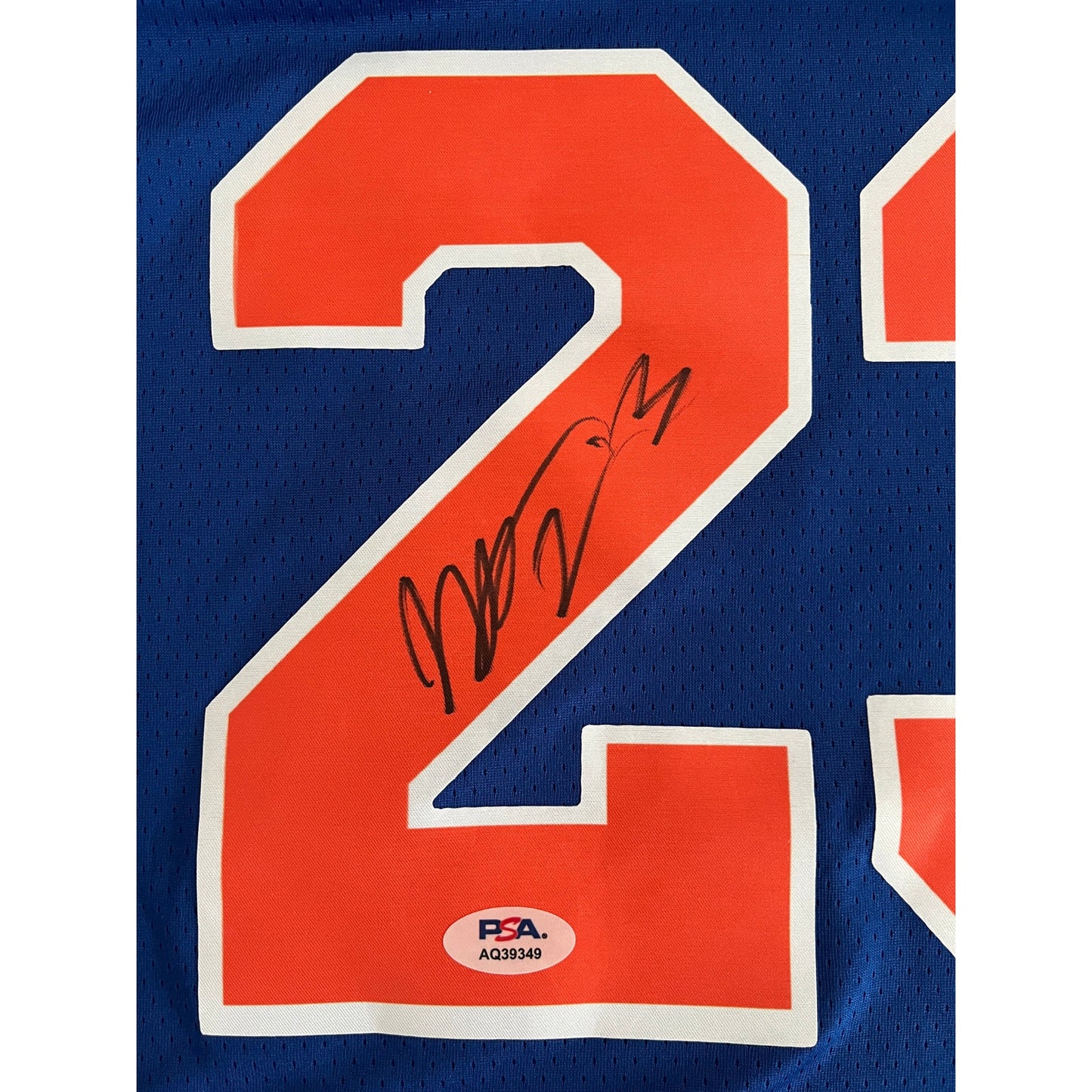 Mitchell Robinson Signed New York Knicks Jersey PSA/DNA