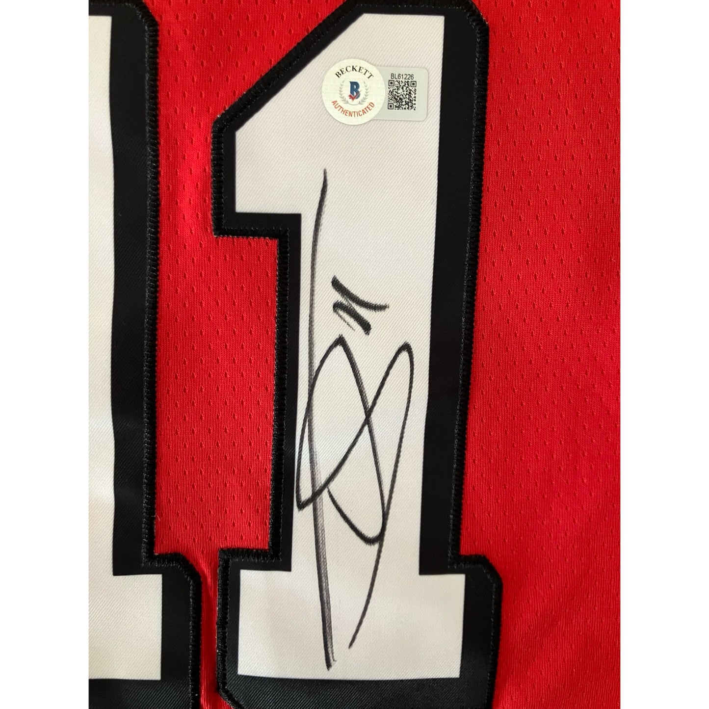 DeMar DeRozan Signed Chicago Bulls Jersey Beckett BAS COA