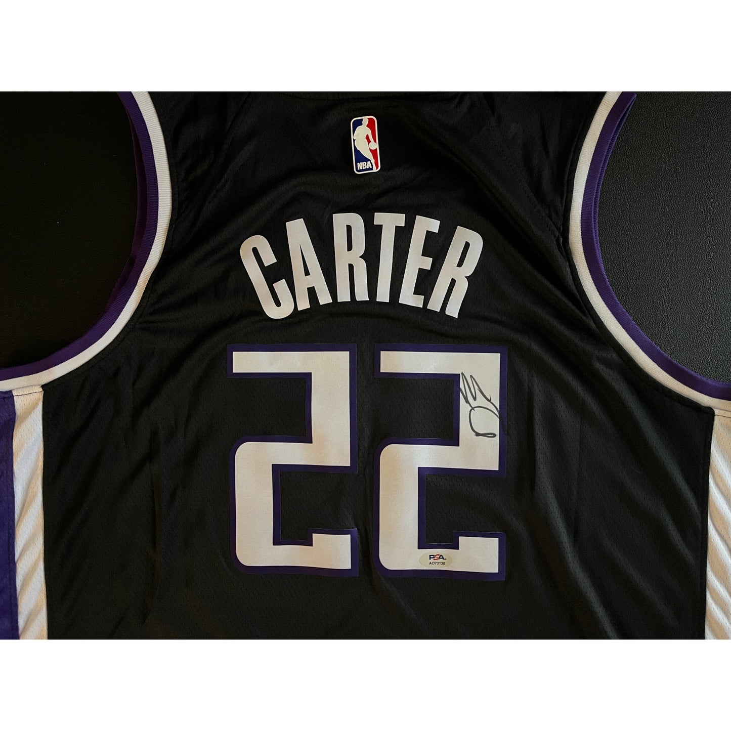 Devin Carter Signed Sacramento Kings Jersey PSA/DNA