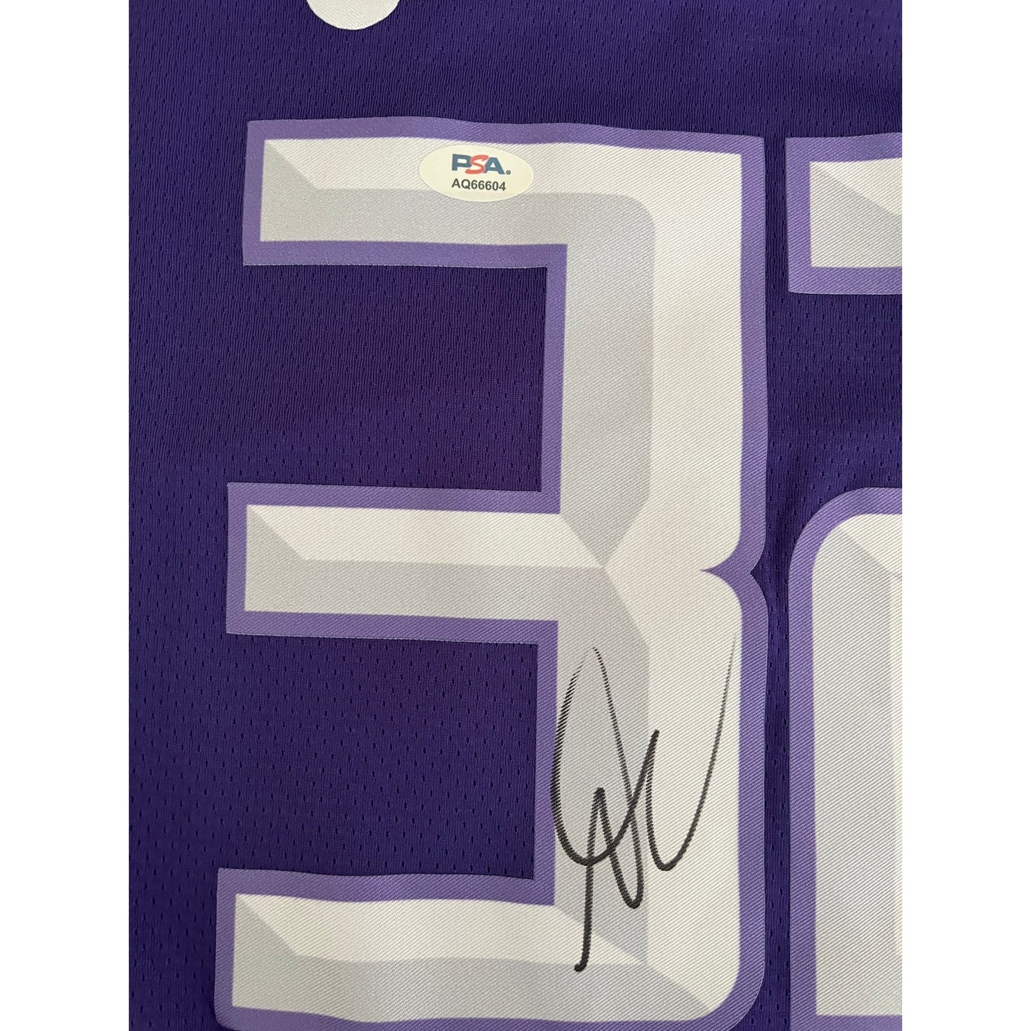 Dylan Cardwell Signed Sacramento Kings City Edition Jersey PSA/DNA