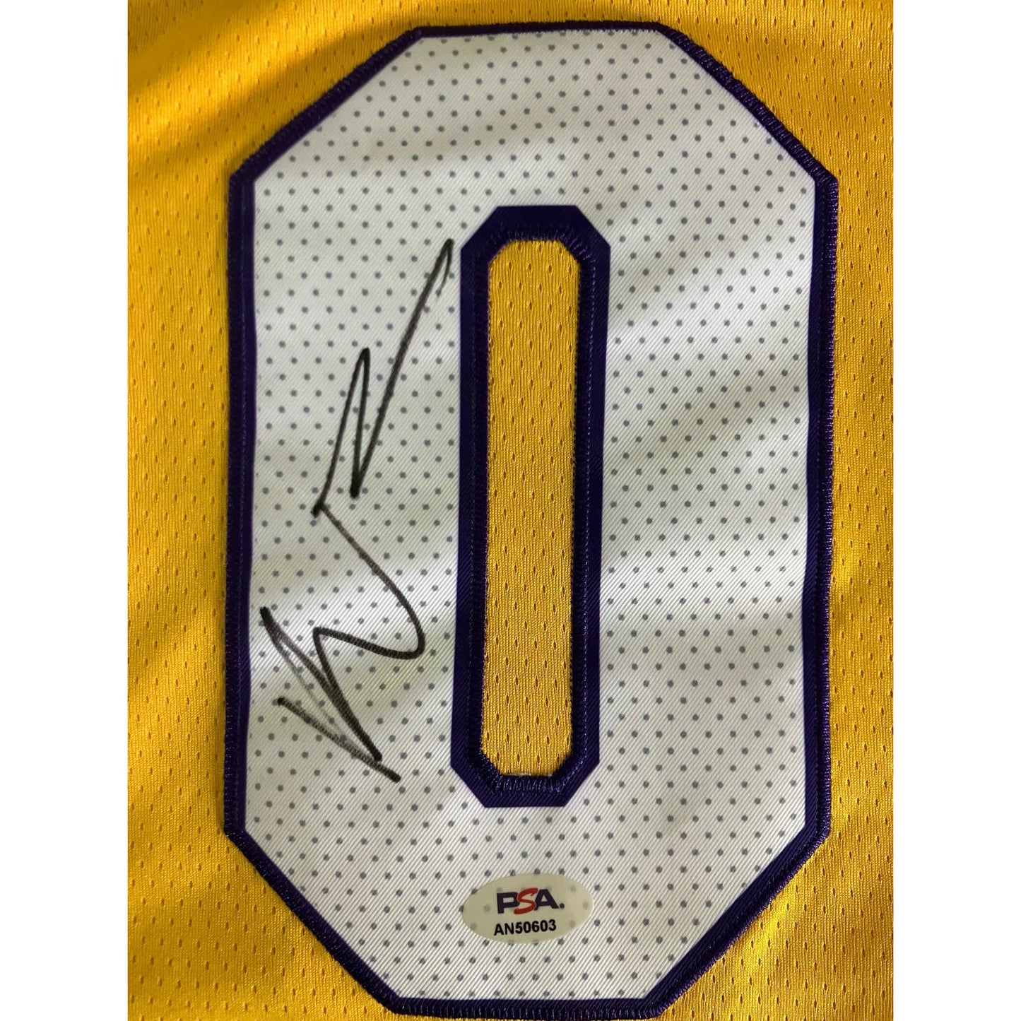 Kyle Kuzma Signed Los Angeles Lakers Jersey PSA/DNA COA