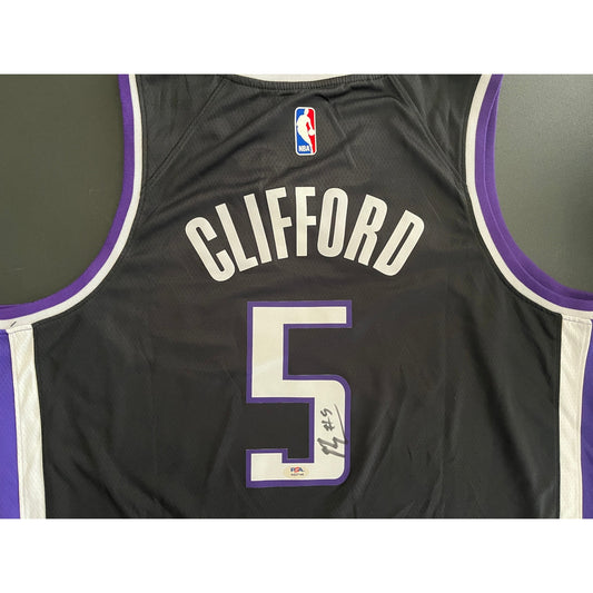 Nique Clifford Signed Sacramento Kings Jersey PSA/DNA