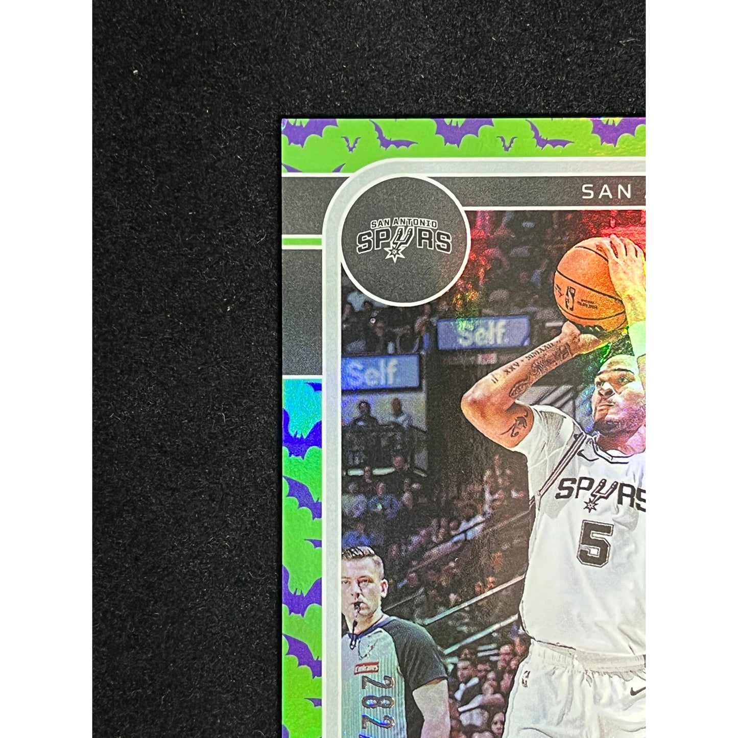 2024-25 Panini Haunted Hoops Stephon Castle #250 Green Bats Holo Rookie SP /399