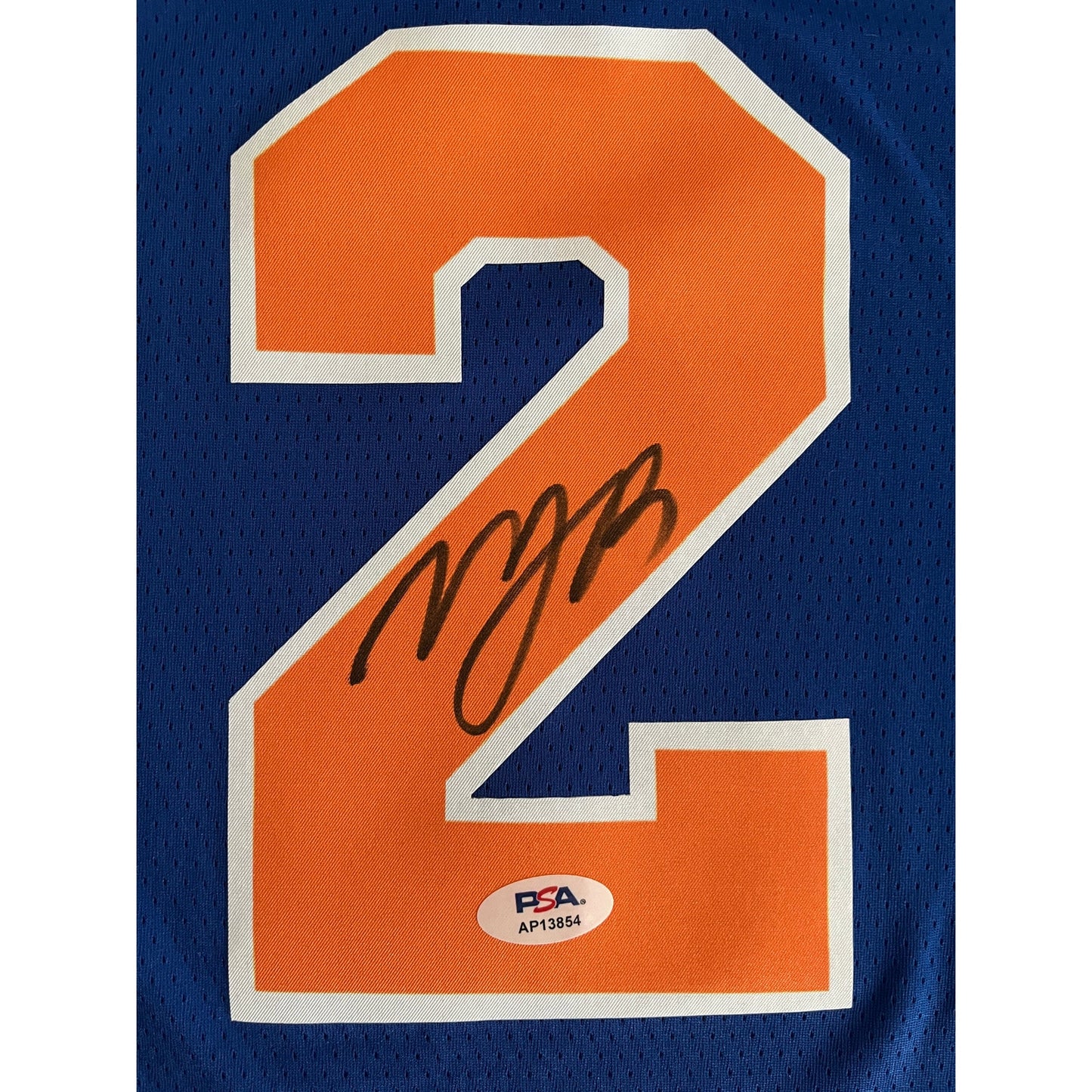 Miles McBride Signed New York Knicks Jersey PSA/DNA