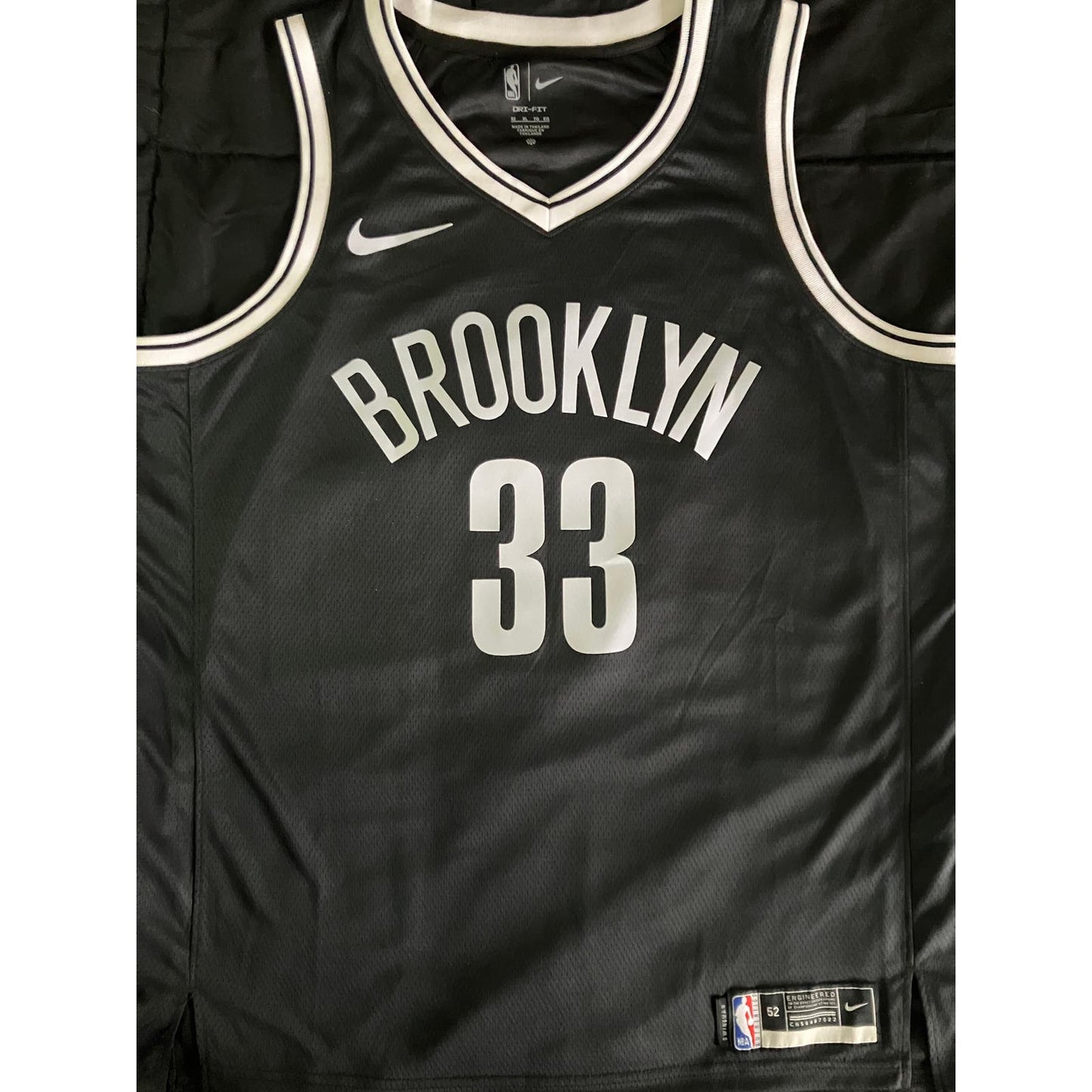 Nicolas Nic Claxton Signed Brooklyn Nets Jersey PSA/DNA COA