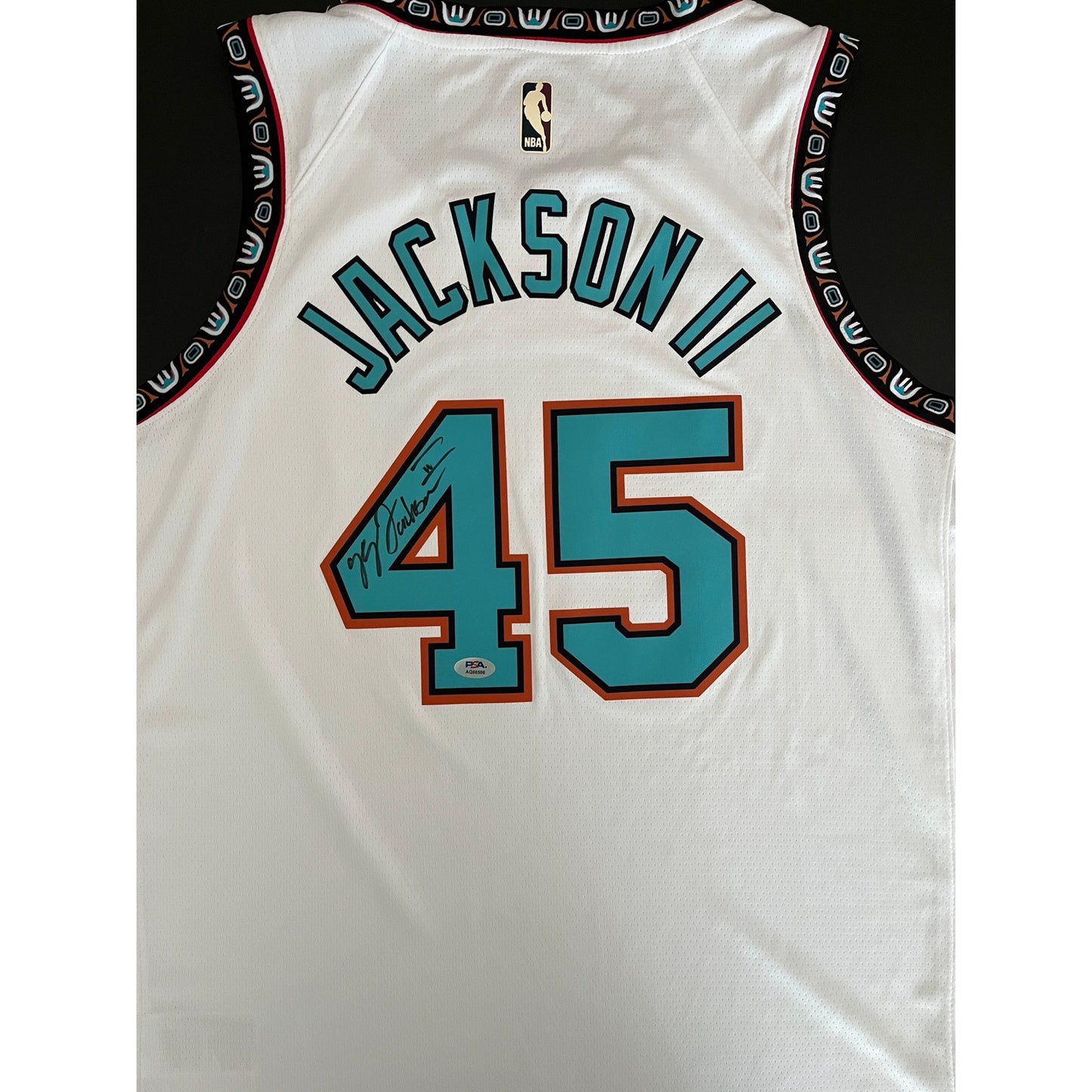 GG Jackson Jr. Signed Memphis Grizzlies Jersey PSA/DNA