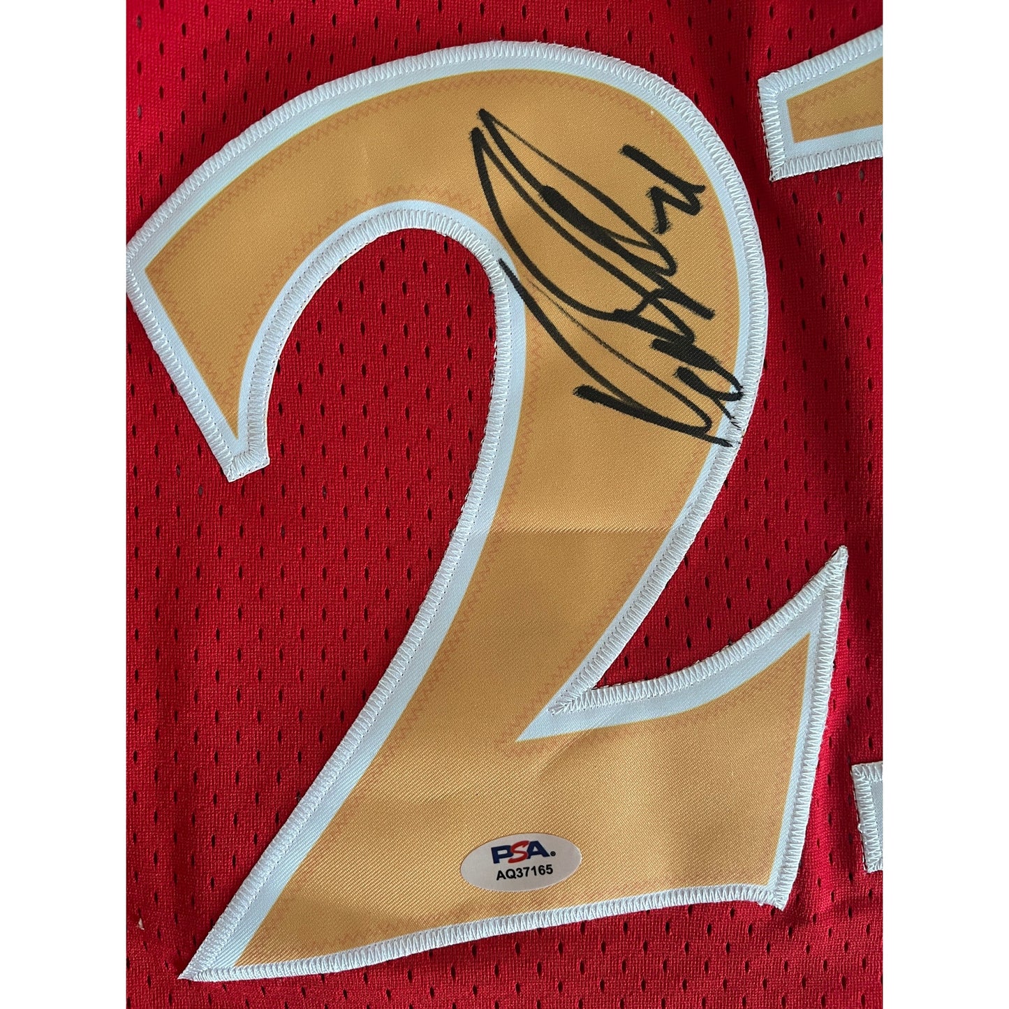 Dominique Wilkins Signed Atlanta Hawks Jersey PSA/DNA