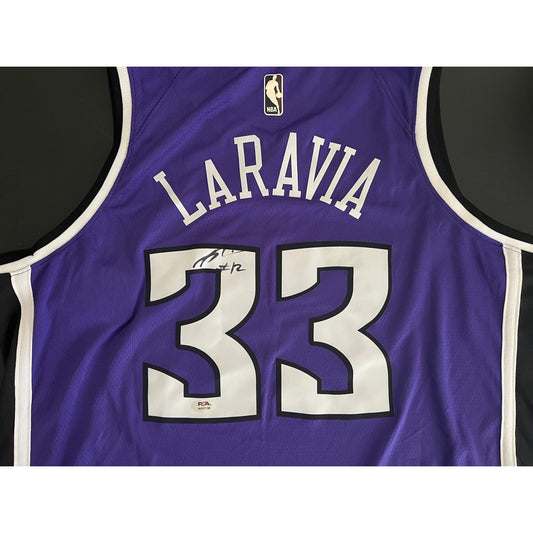Jake LaRavia Signed Sacramento Kings Jersey PSA/DNA