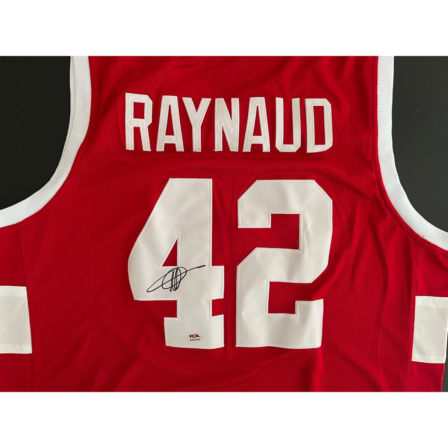Maxime Raynaud Signed Stanford Cardinal Jersey PSA/DNA