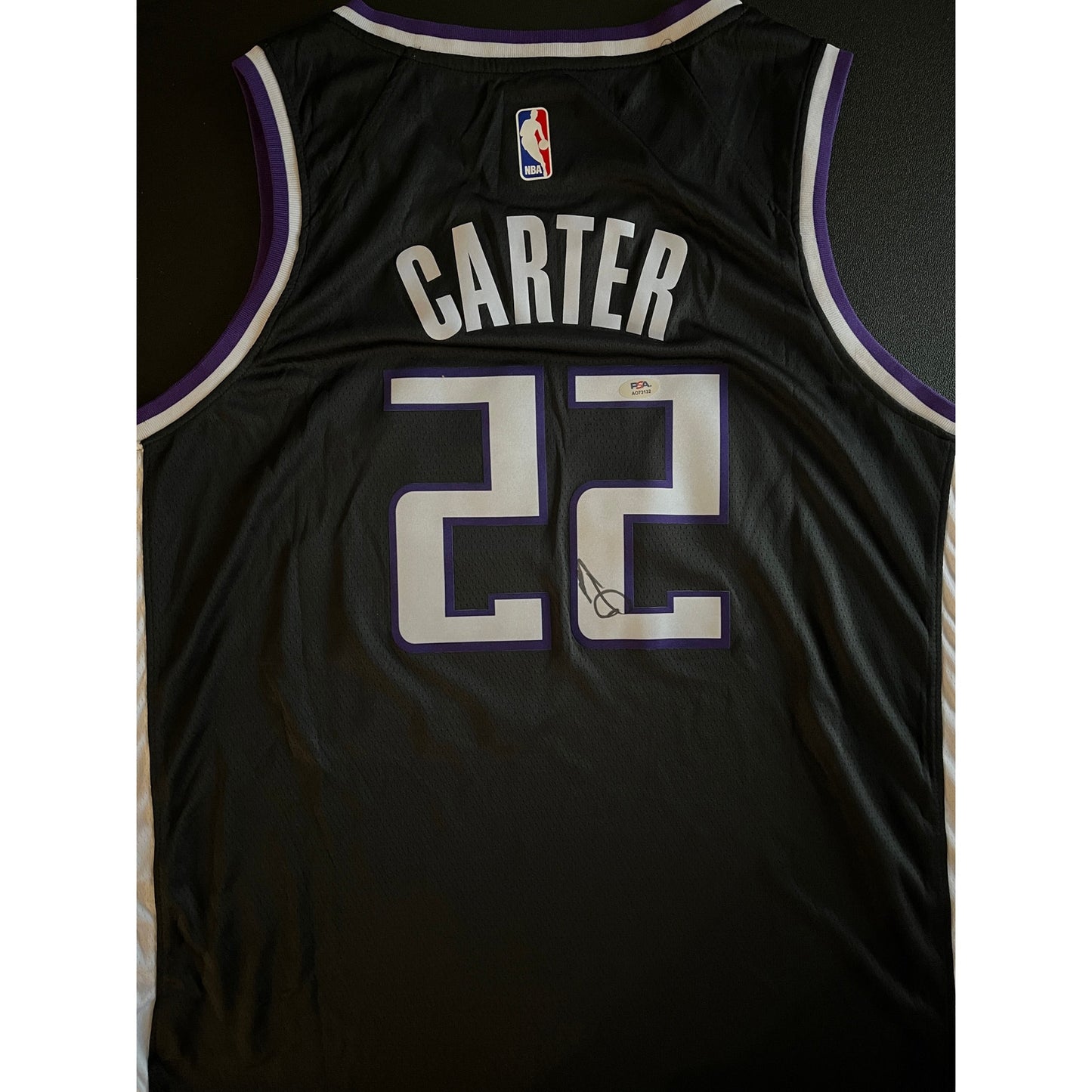 Devin Carter Signed Sacramento Kings Jersey PSA/DNA