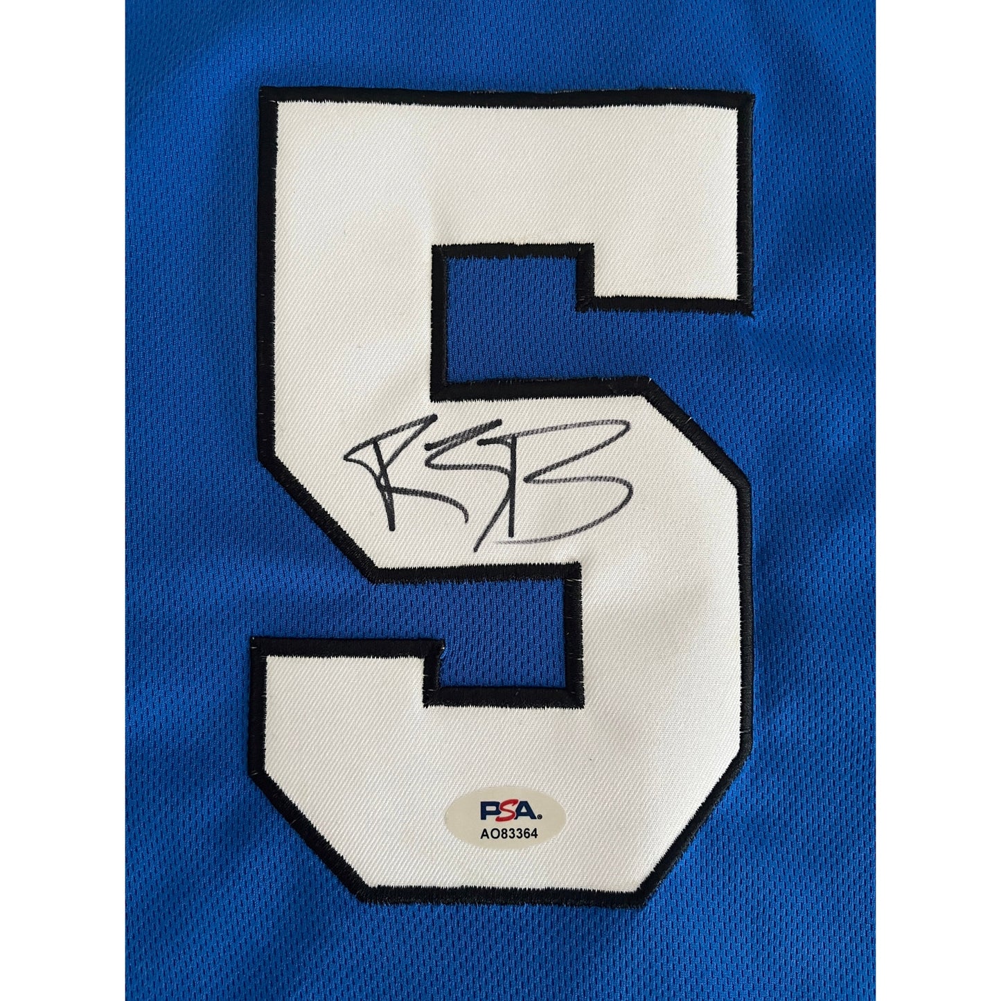 RJ Barrett Signed Duke Blue Devils Jersey PSA/DNA