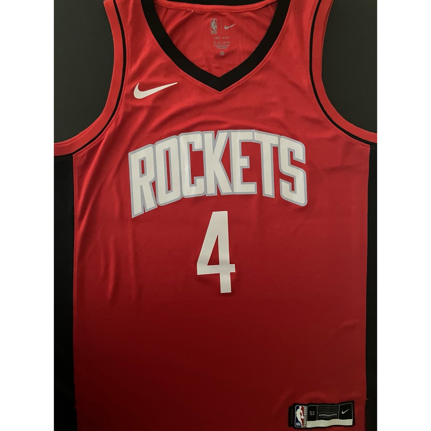 Jalen Green Signed Houston Rockets Jersey PSA/DNA