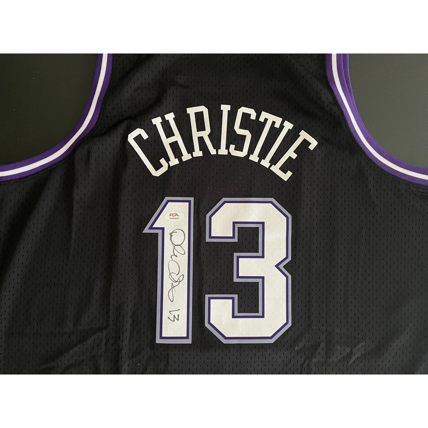 Doug Christie Signed Sacramento Kings Jersey PSA/DNA