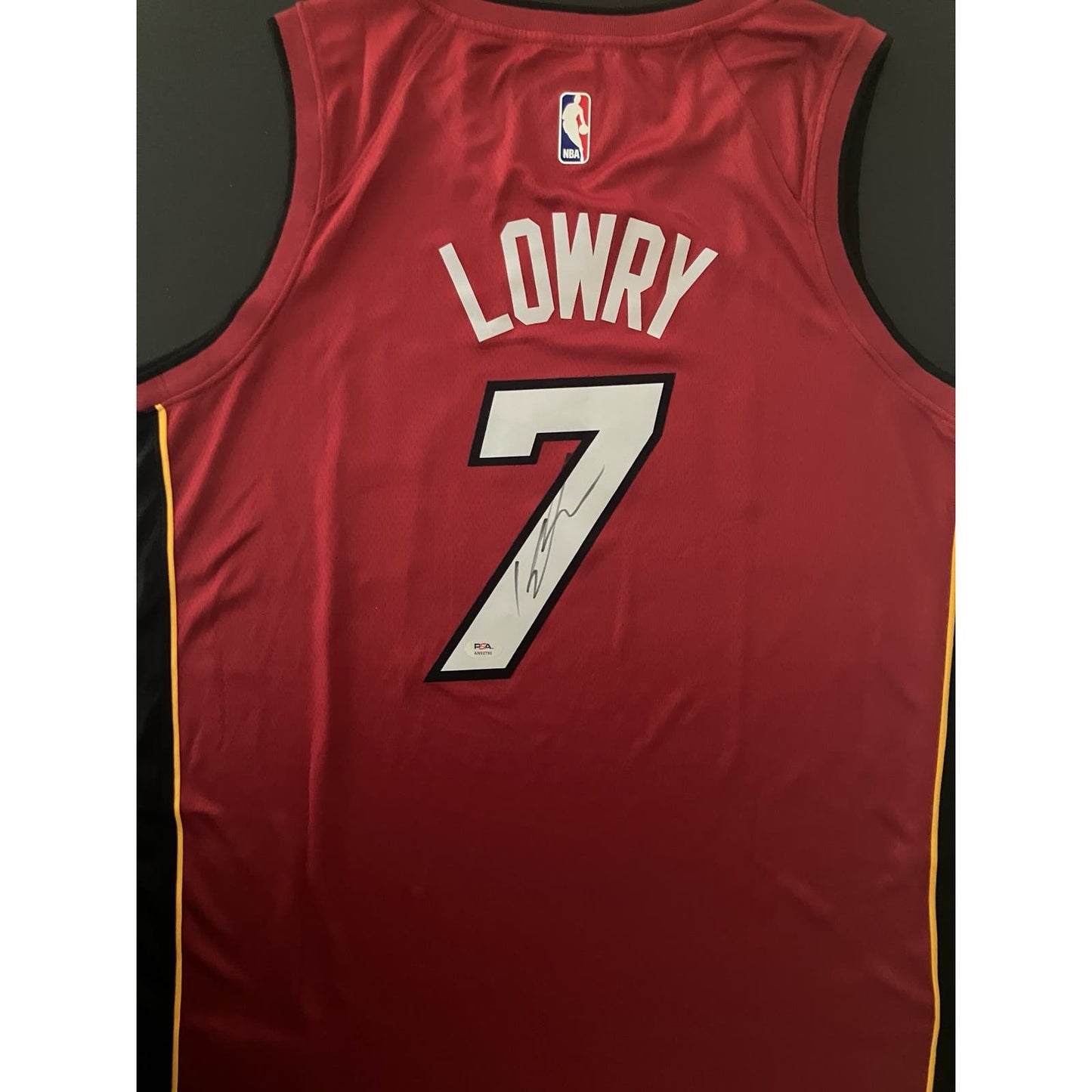 Kyle Lowry Signed Miami Heat Jersey PSA/DNA