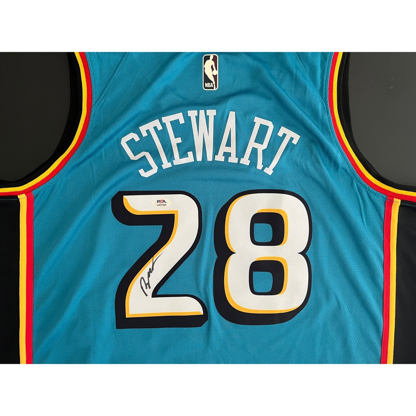 Isaiah Stewart Signed Detroit Pistons Jersey PSA/DNA