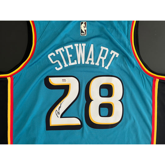 Isaiah Stewart Signed Detroit Pistons Jersey PSA/DNA