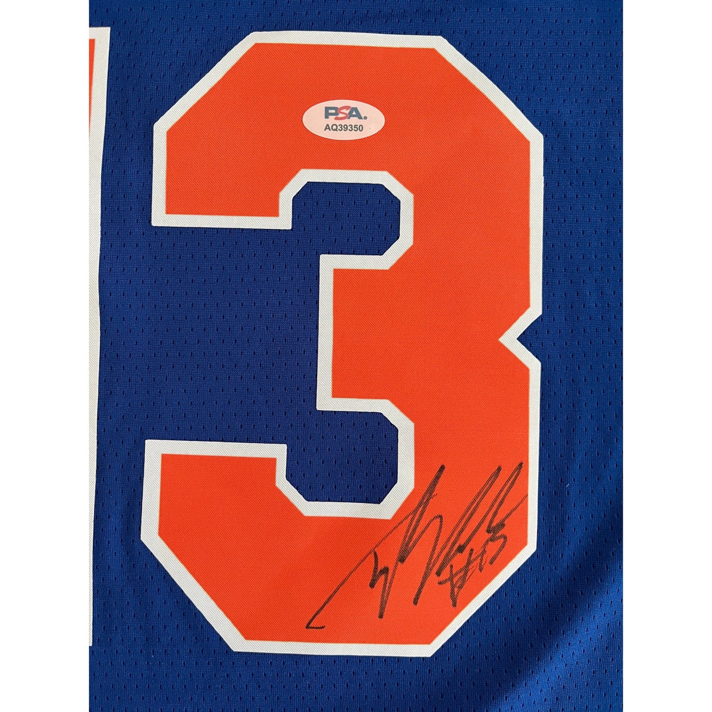 Tyler Kolek Signed New York Knicks Jersey PSA/DNA