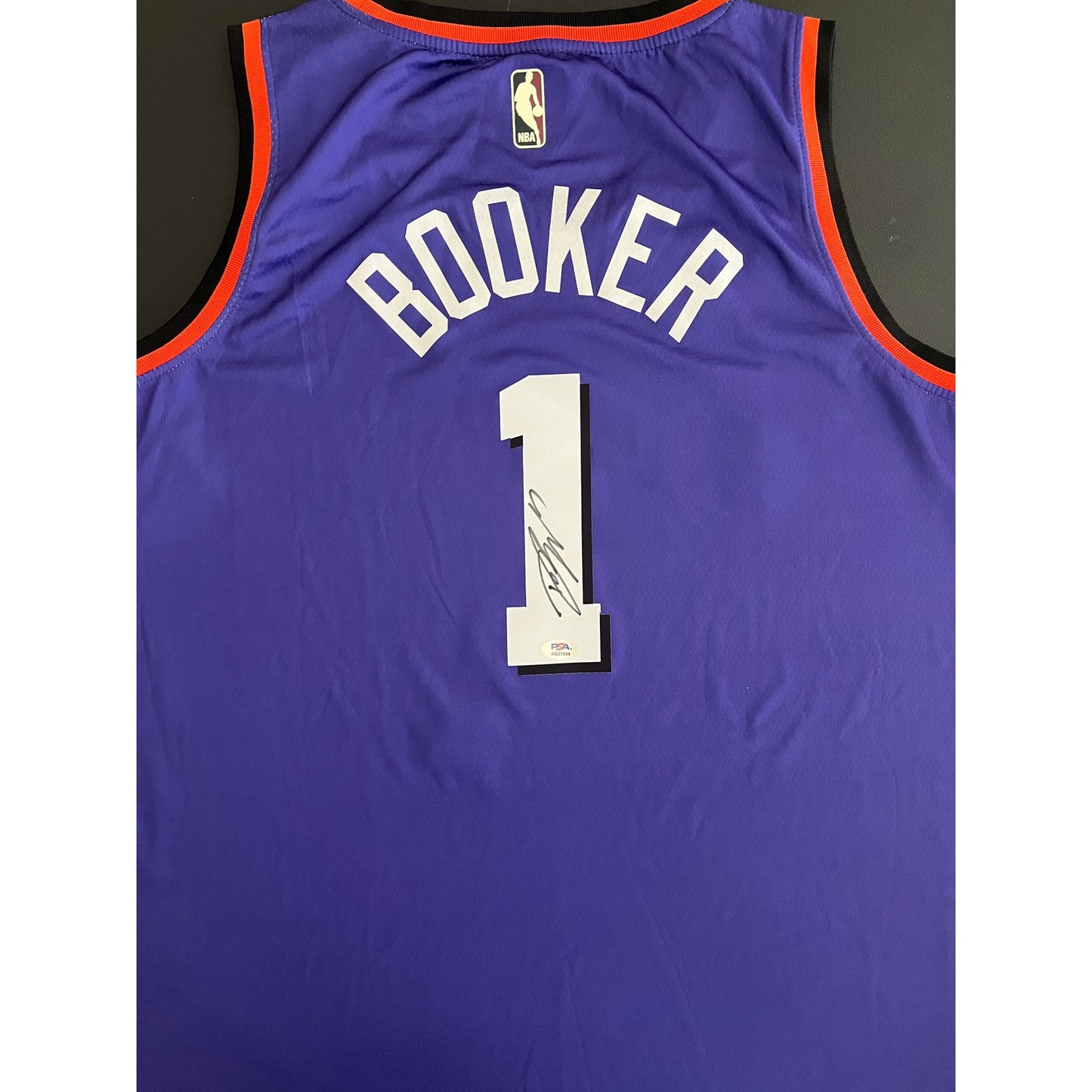 Devin Booker Signed Phoenix Suns Jersey PSA/DNA