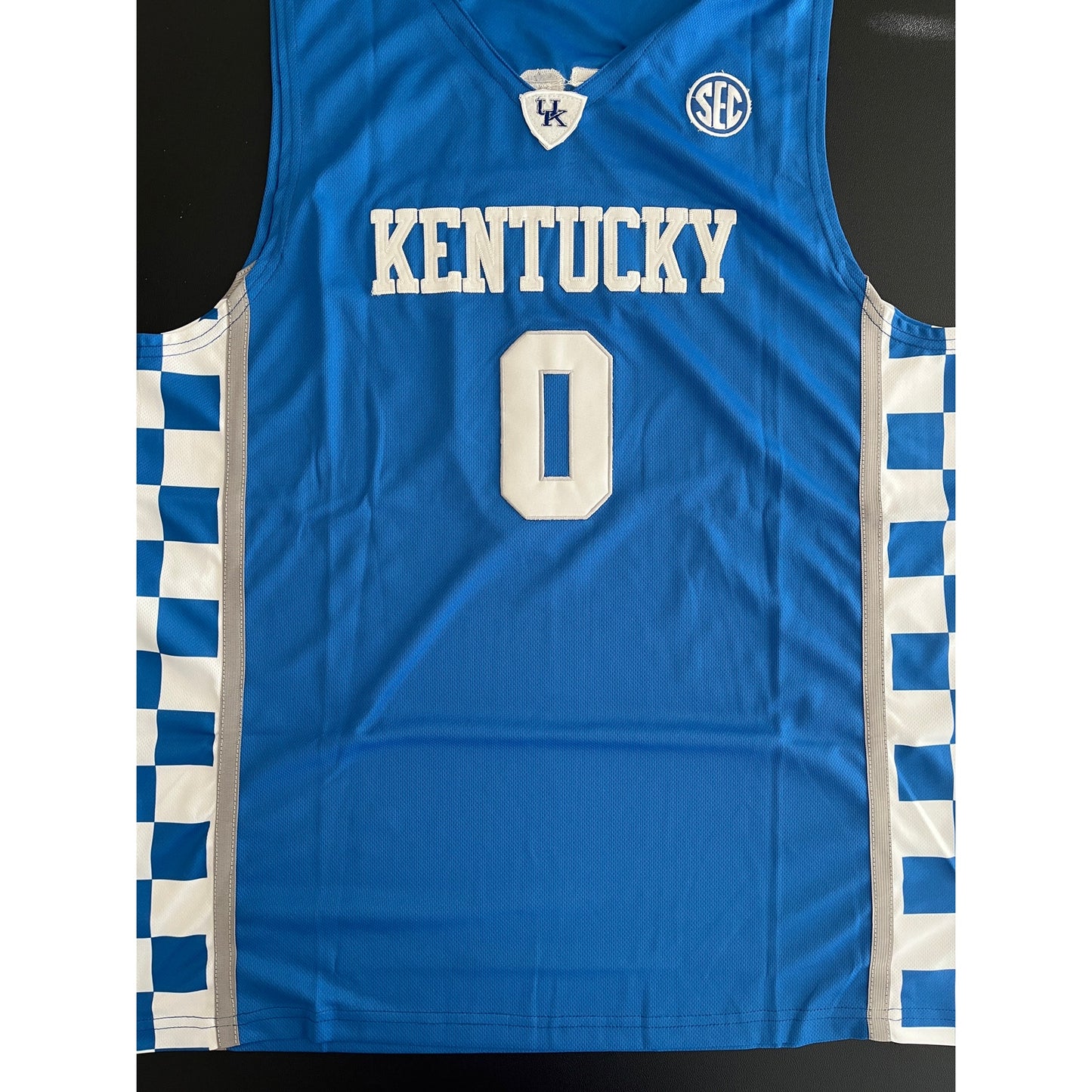 De'Aaron Fox Signed Kentucky Wildcats Jersey PSA/DNA COA