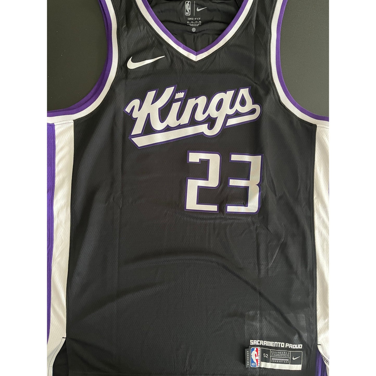 Keon Ellis Signed Sacramento Kings Jersey PSA/DNA