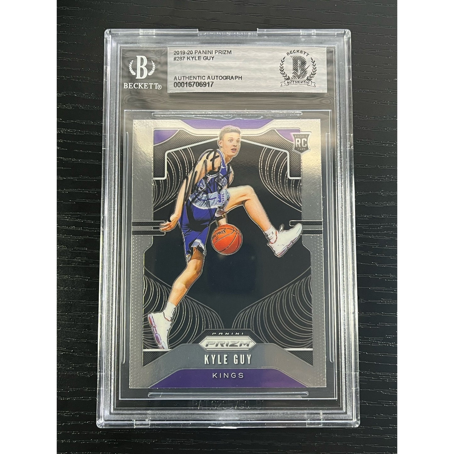 2019-20 Panini Prizm Kyle Guy Signed RC Auto Beckett BAS