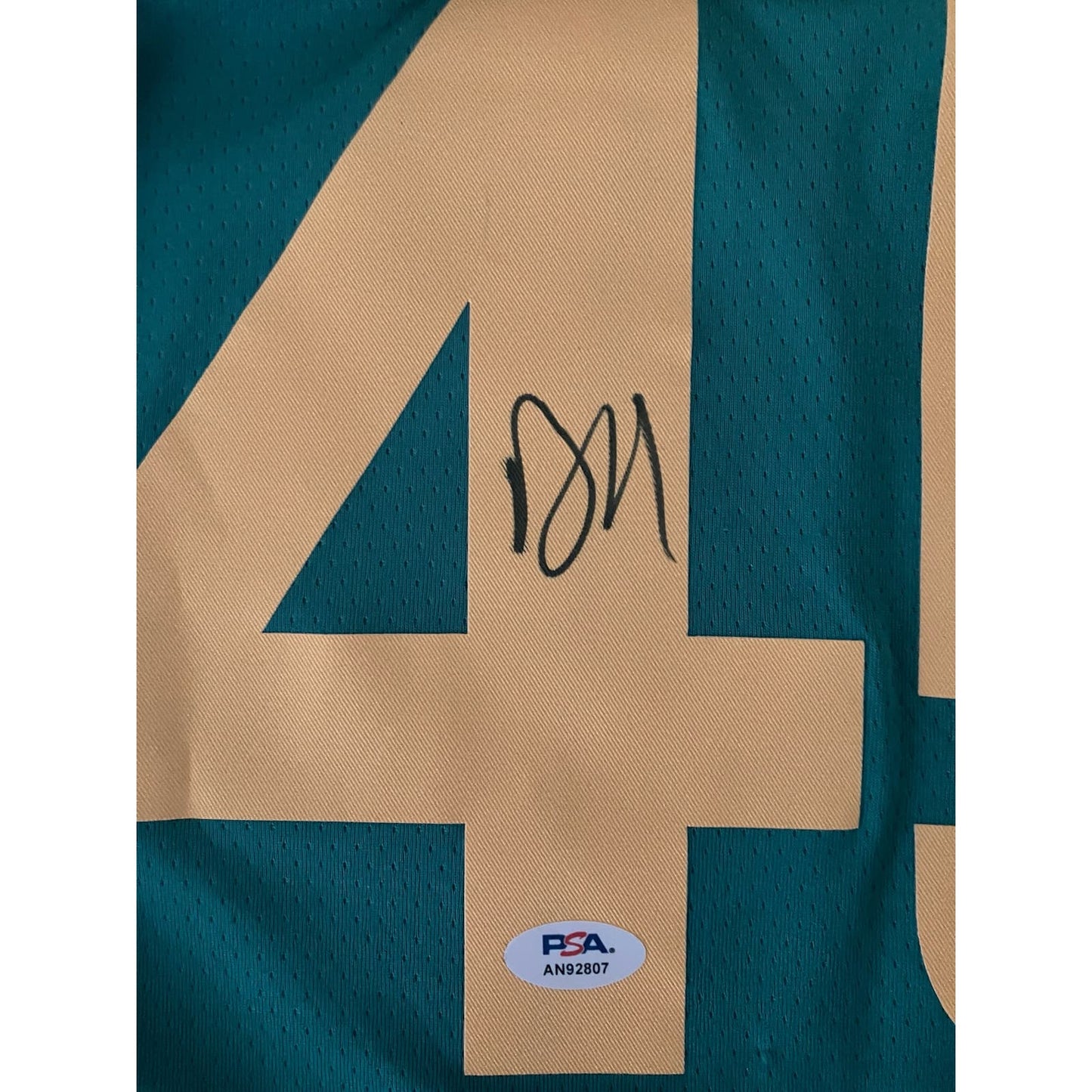 Davion Mitchell Signed Baylor Bears Jersey PSA/DNA