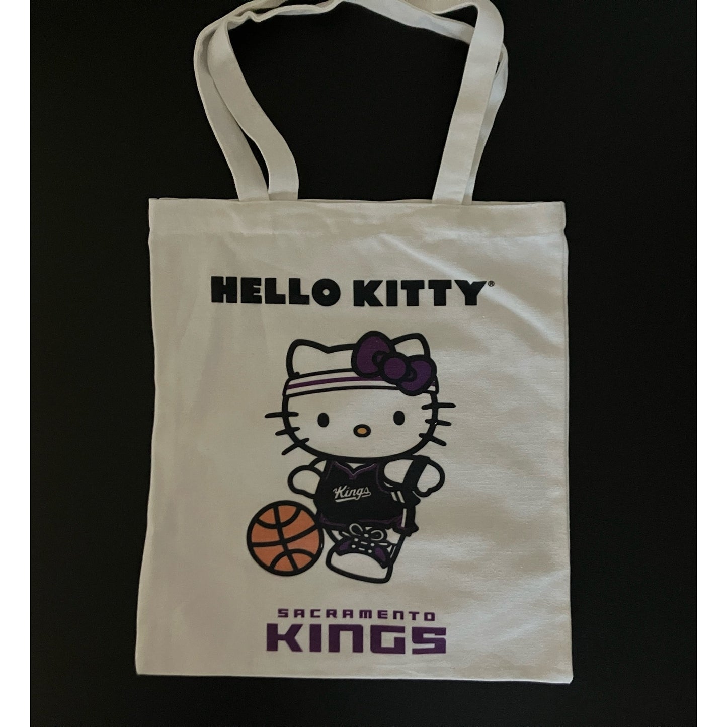 Hello Kitty Sacramento Kings Limited Edition Tote Bag