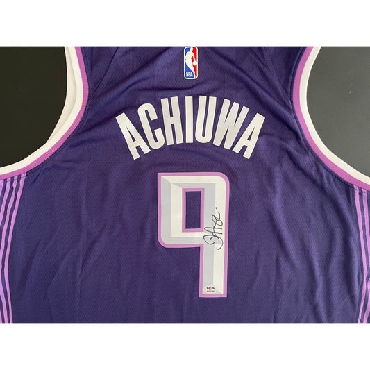 Precious Achiuwa Signed Sacramento Kings Jersey PSA/DNA