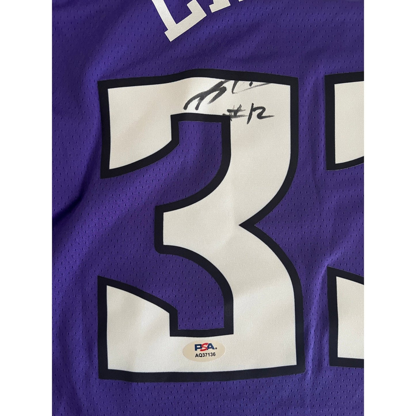 Jake LaRavia Signed Sacramento Kings Jersey PSA/DNA