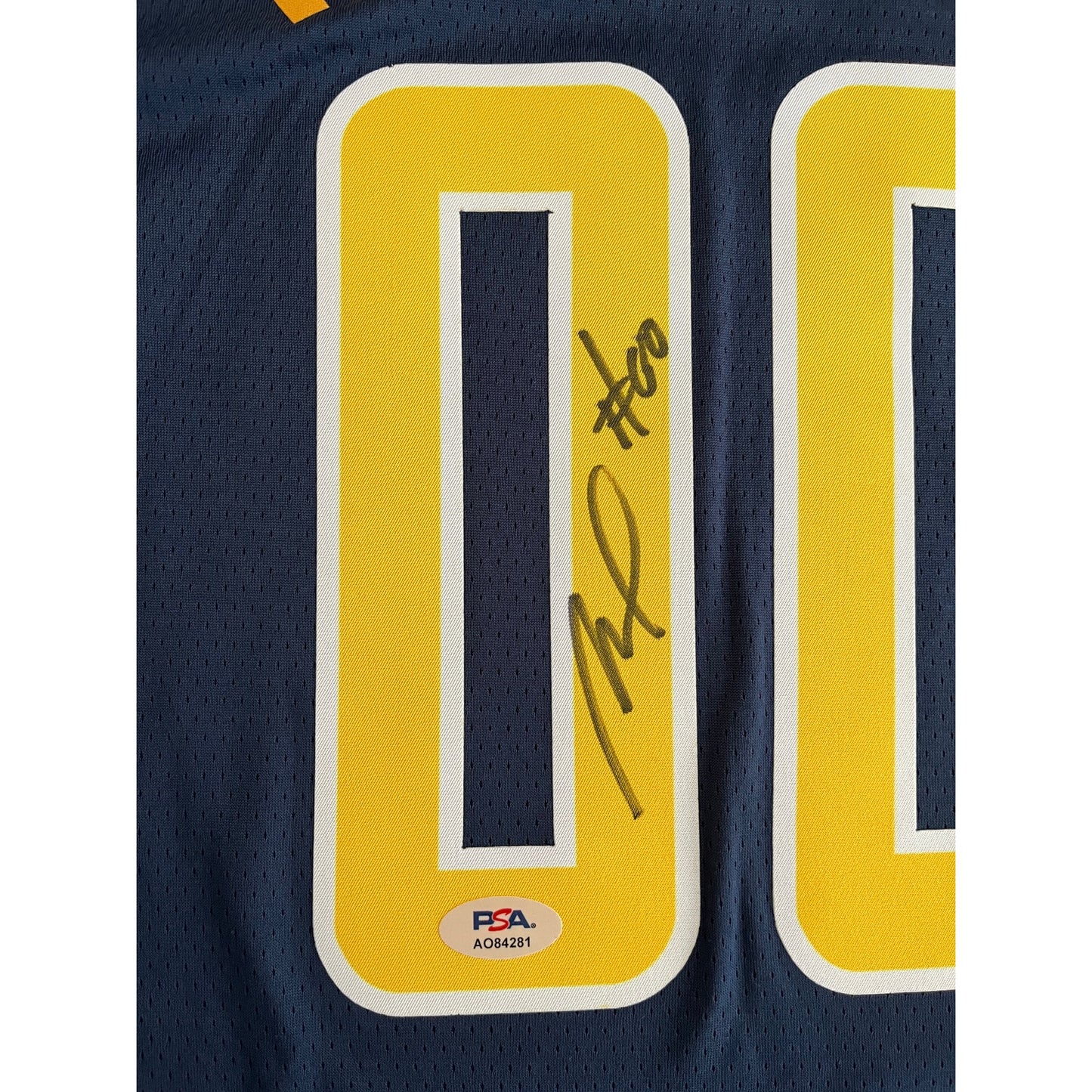Benedict Mathurin Signed Indiana Pacers Jersey PSA/DNA