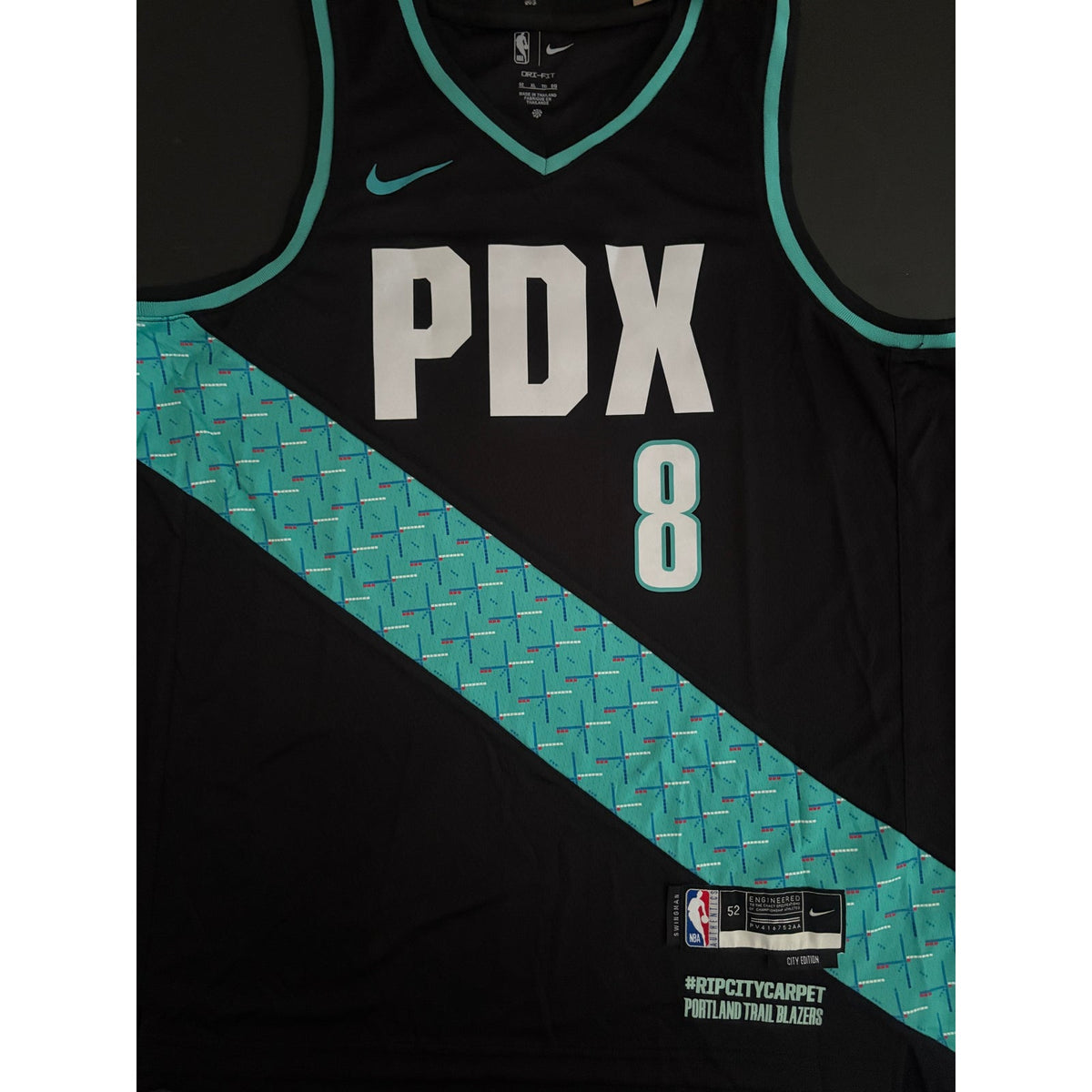 Deni Avdija Signed Portland Trail Blazers Jersey PSA/DNA