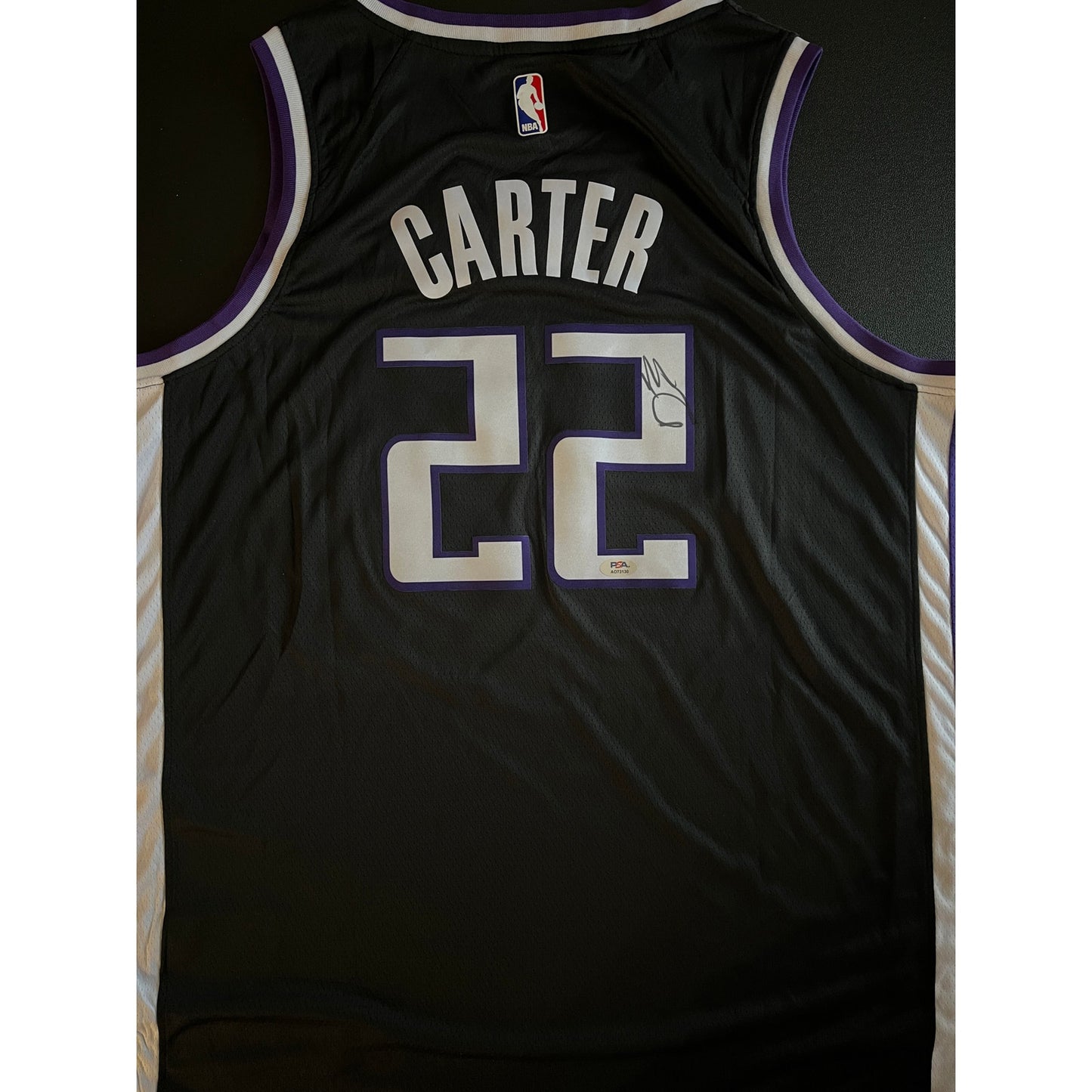 Devin Carter Signed Sacramento Kings Jersey PSA/DNA