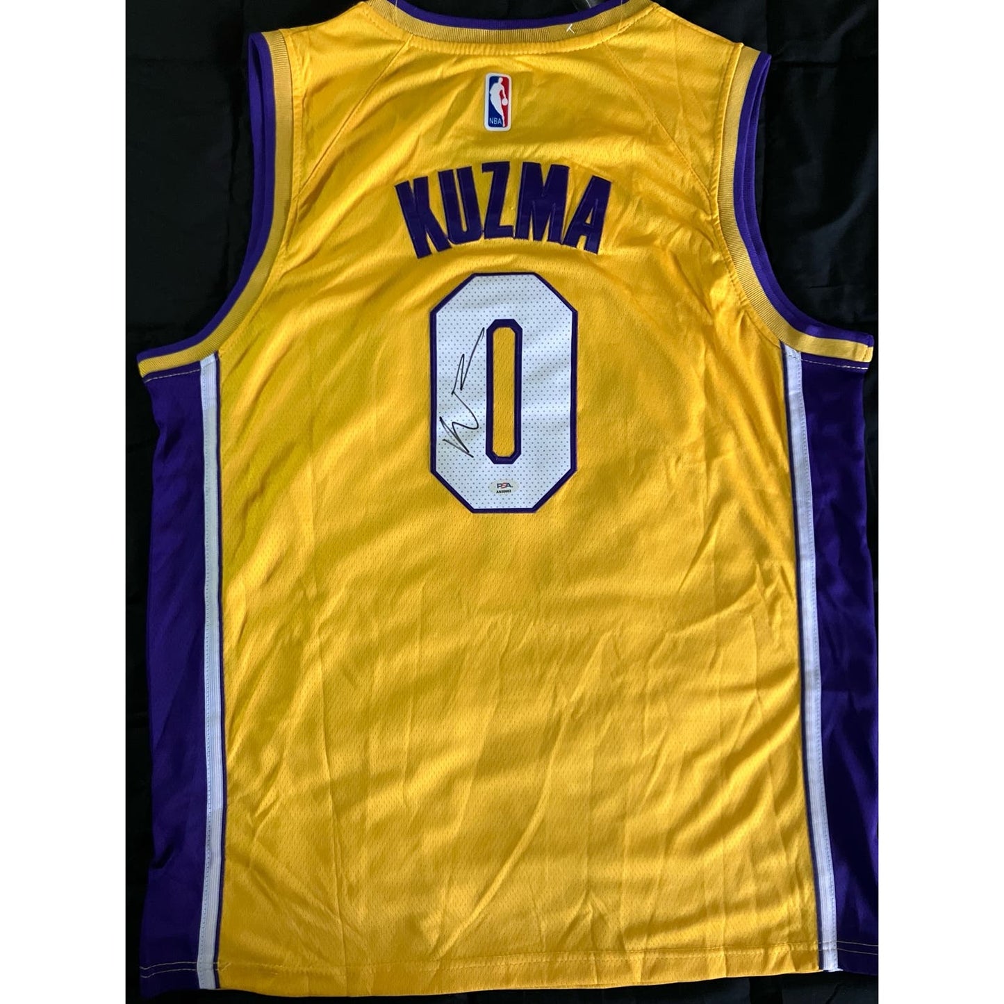 Kyle Kuzma Signed Los Angeles Lakers Jersey PSA/DNA COA