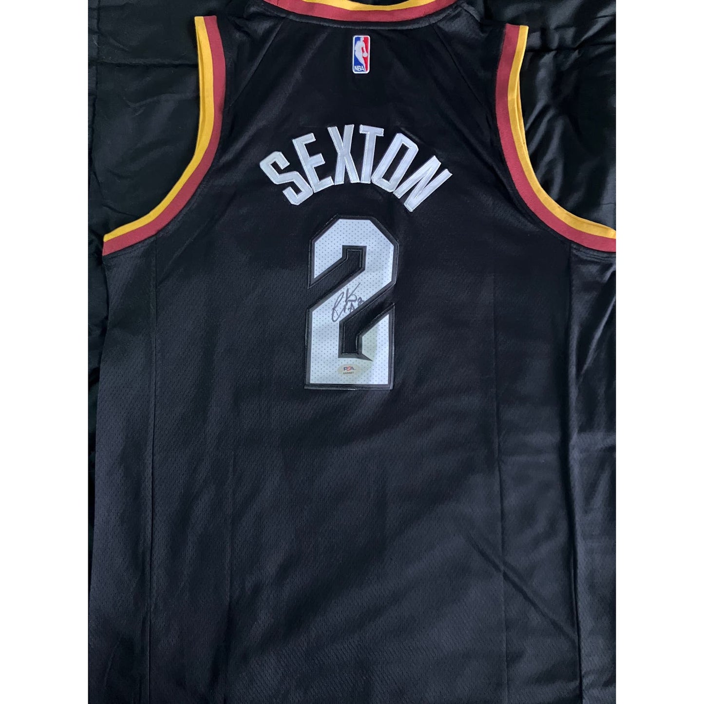 Collin Sexton Signed Cleveland Cavs Jersey PSA/DNA COA