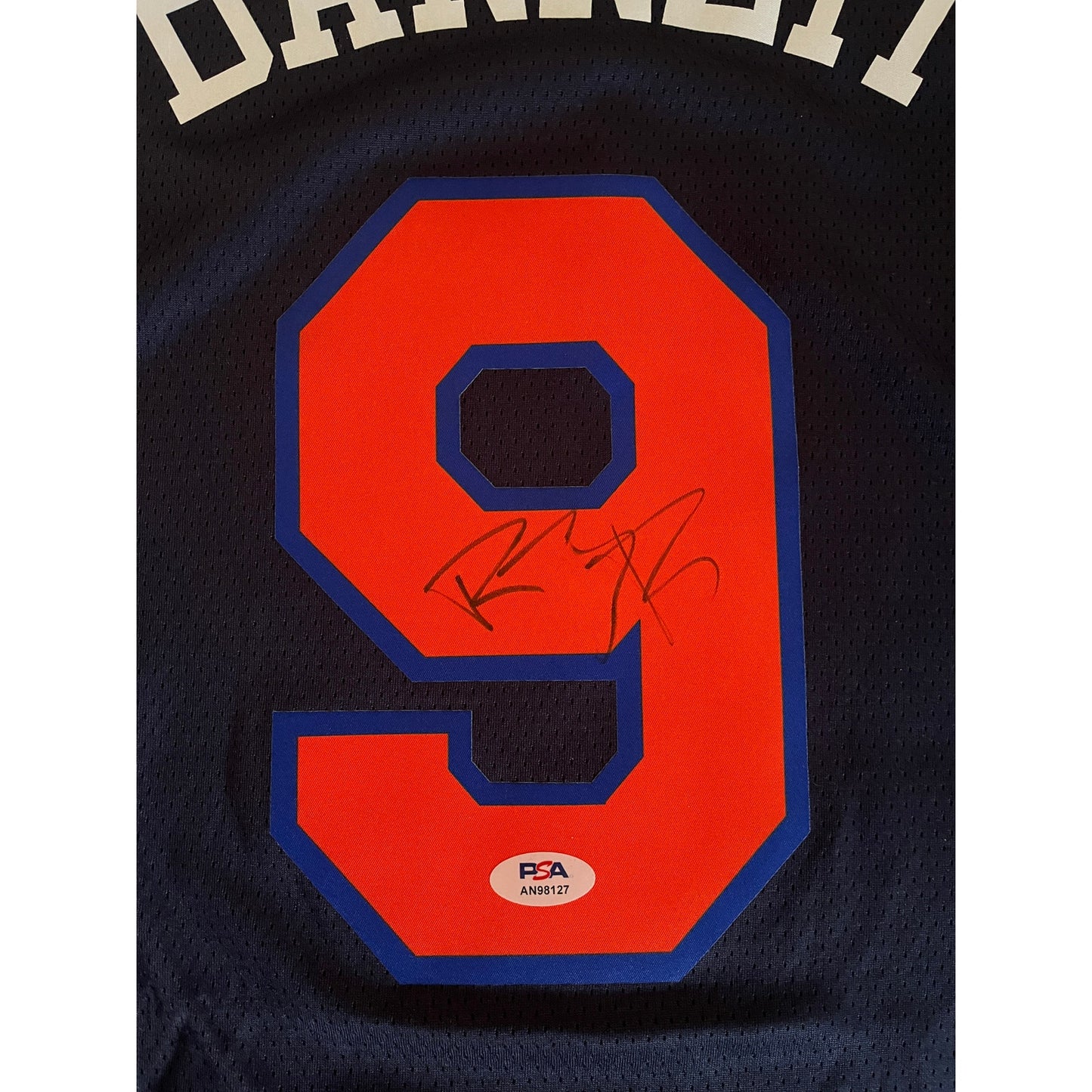 RJ Barrett Signed New York Knicks Jersey PSA/DNA COA