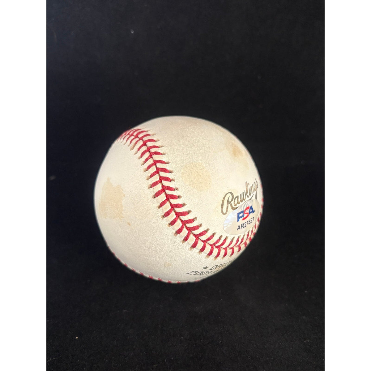 Luis Gonzalez Signed 2001 World Series Baseball "Game 7 GW Hit" PSA/DNA