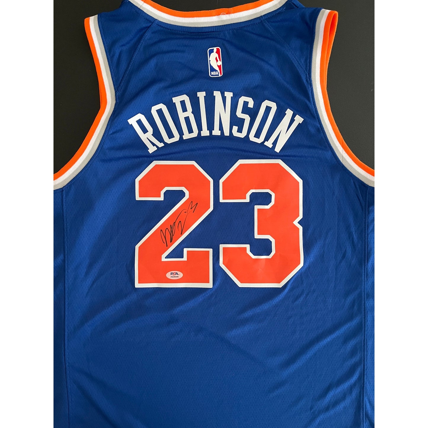 Mitchell Robinson Signed New York Knicks Jersey PSA/DNA