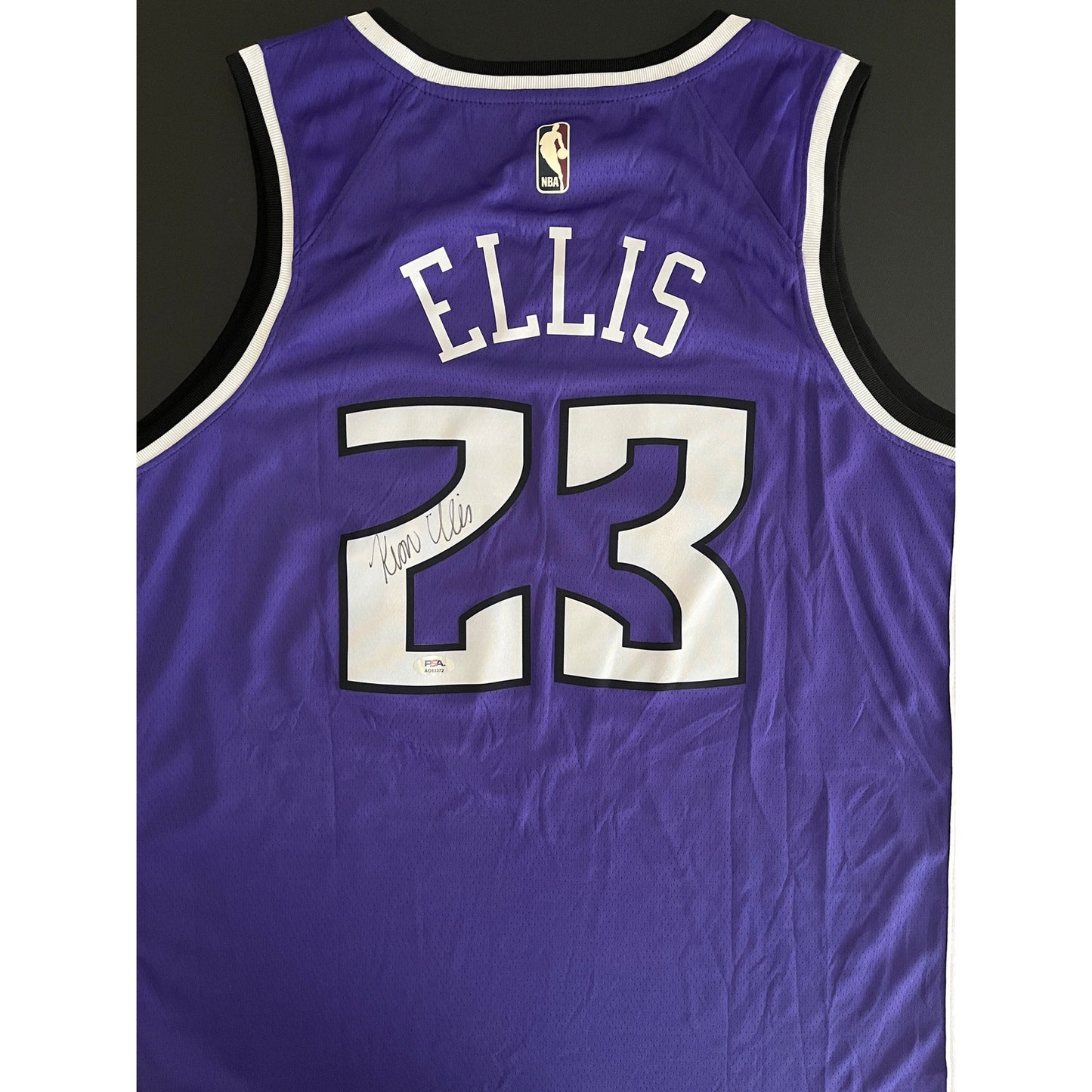 Keon Ellis Signed Sacramento Kings Classic Edition Jersey PSA/DNA