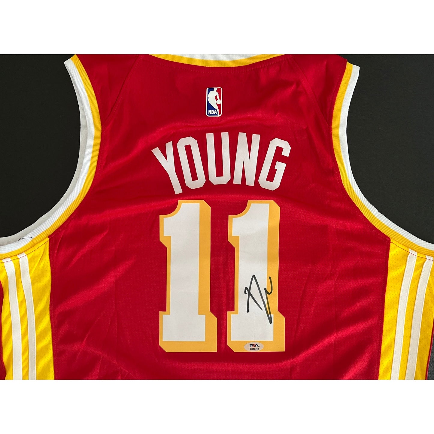 Trae Young Signed Atlanta Hawks Jersey PSA/DNA