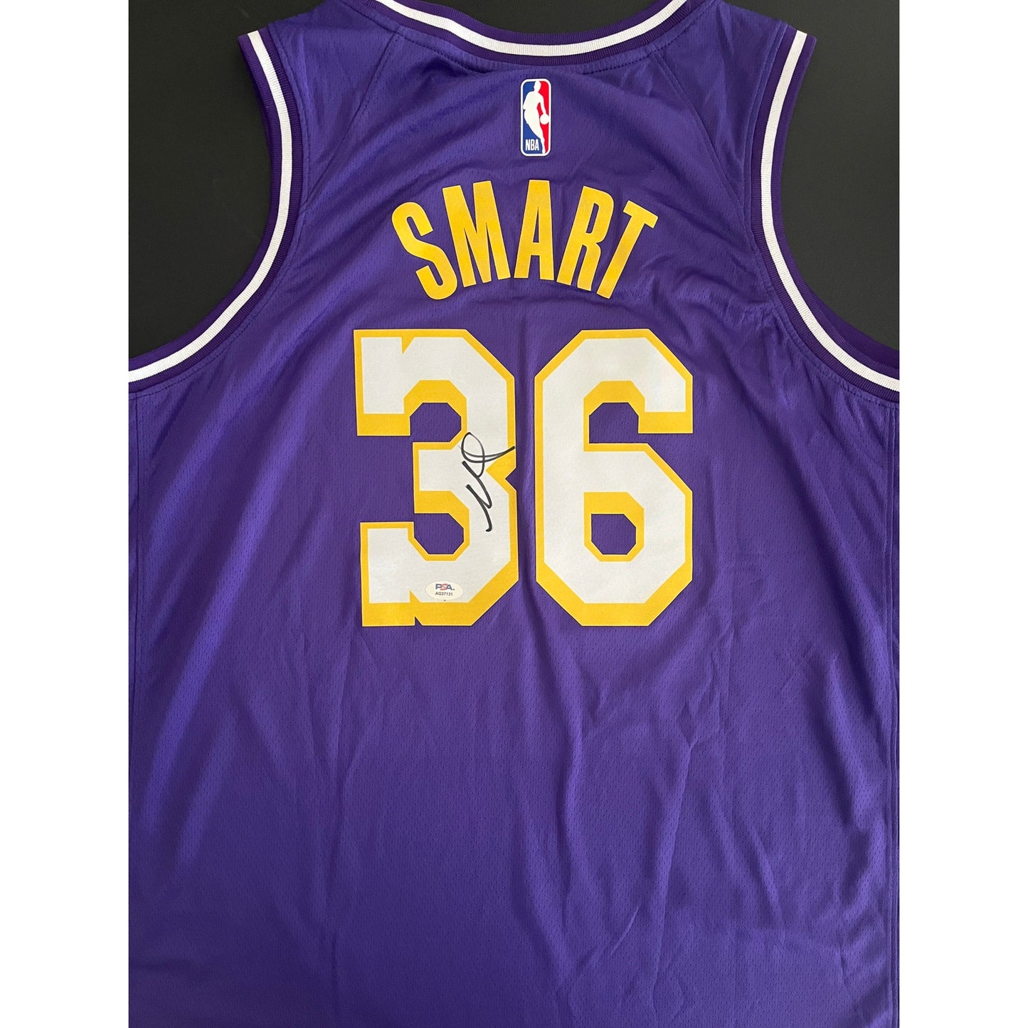 Marcus Smart Signed Los Angeles Lakers Jersey PSA/DNA