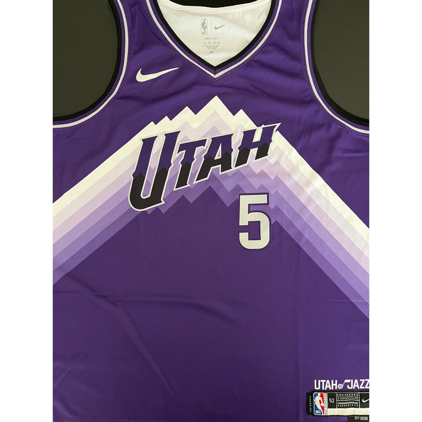 Cody Williams Signed Utah Jazz Jersey PSA/DNA