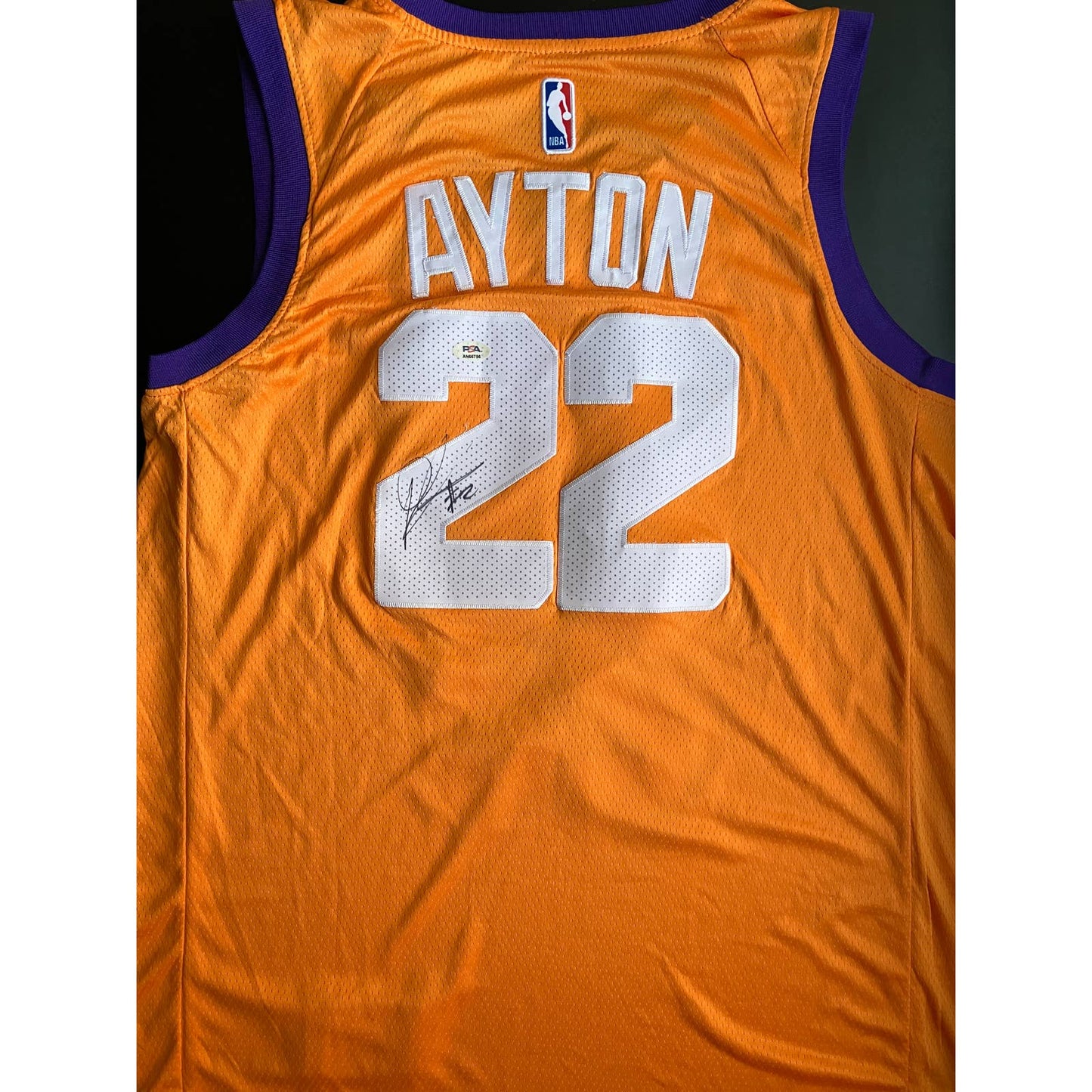 DeAndre Ayton Signed Phoenix Suns Jersey PSA/DNA COA