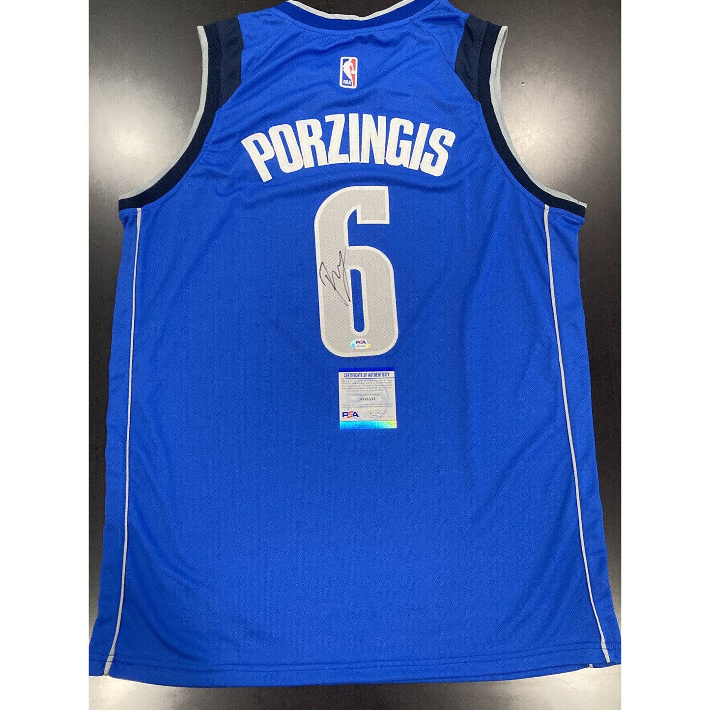 Kristaps Porzingis Autograph | Signed Dallas Mavericks Jersey PSA/DNA COA