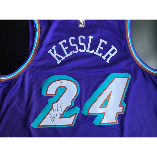 Walker Kessler Signed Utah Jazz Jersey PSA/DNA COA