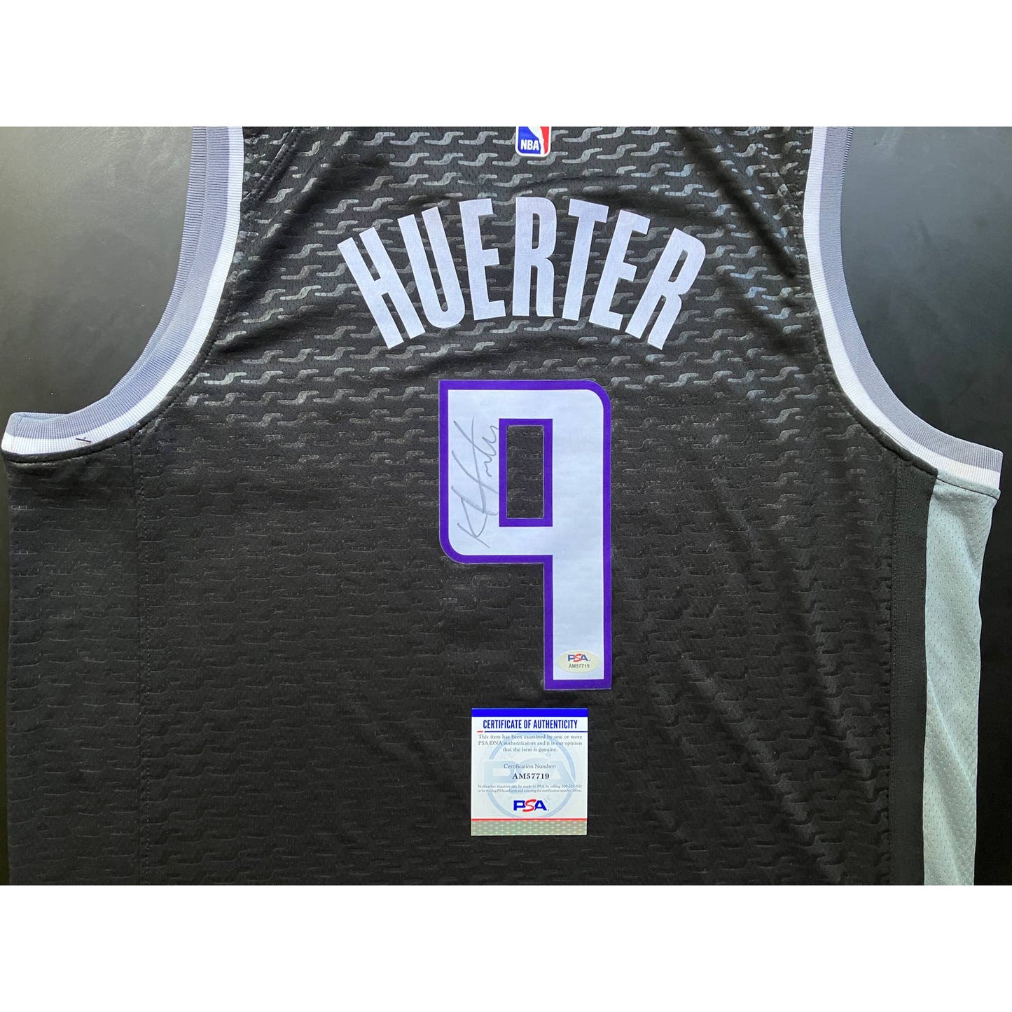 Kevin Huerter Signed Sacramento Kings Jersey PSA/DNA COA