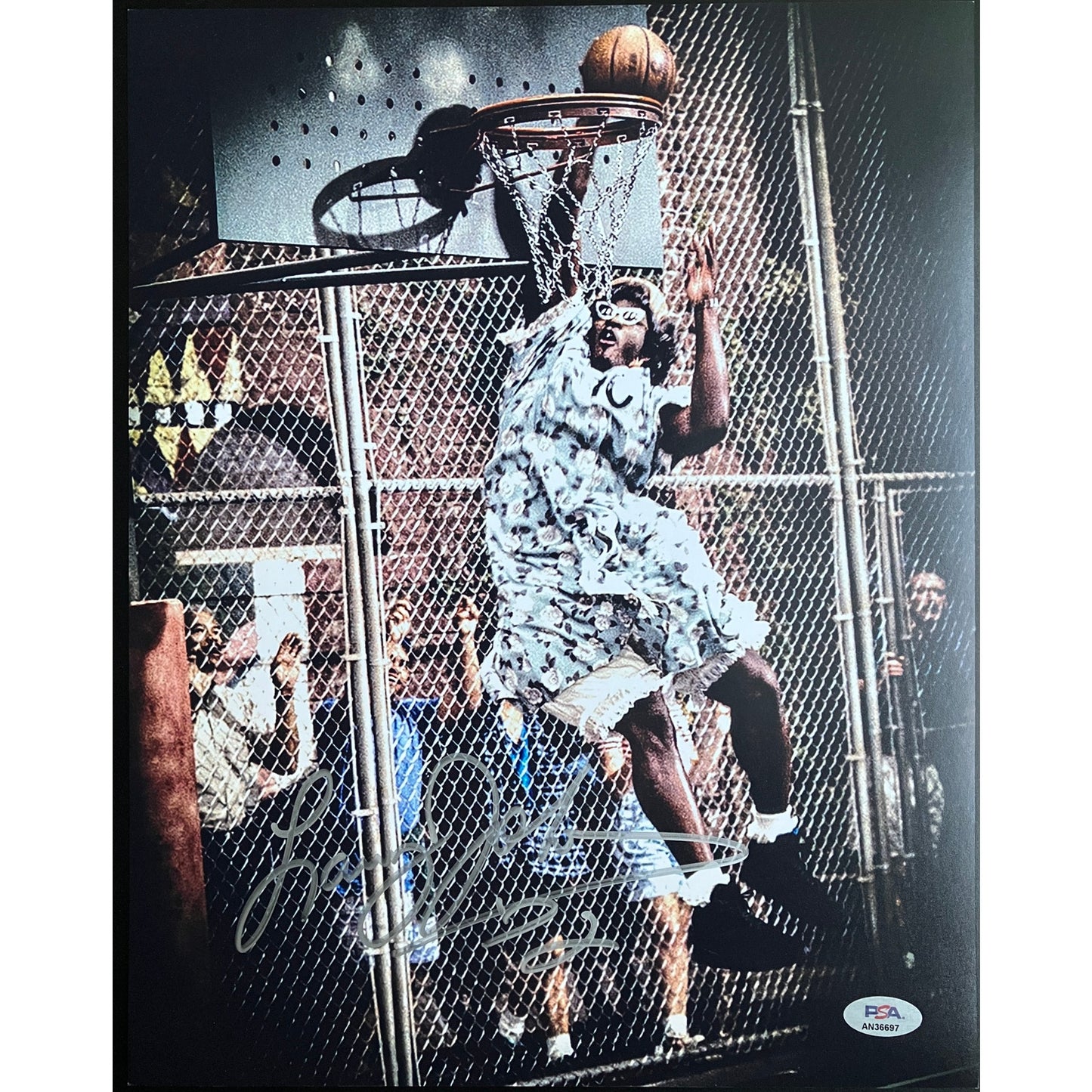 Larry Johnson Signed 11x14 Grandmama Family Matters Photo PSA/DNA COA