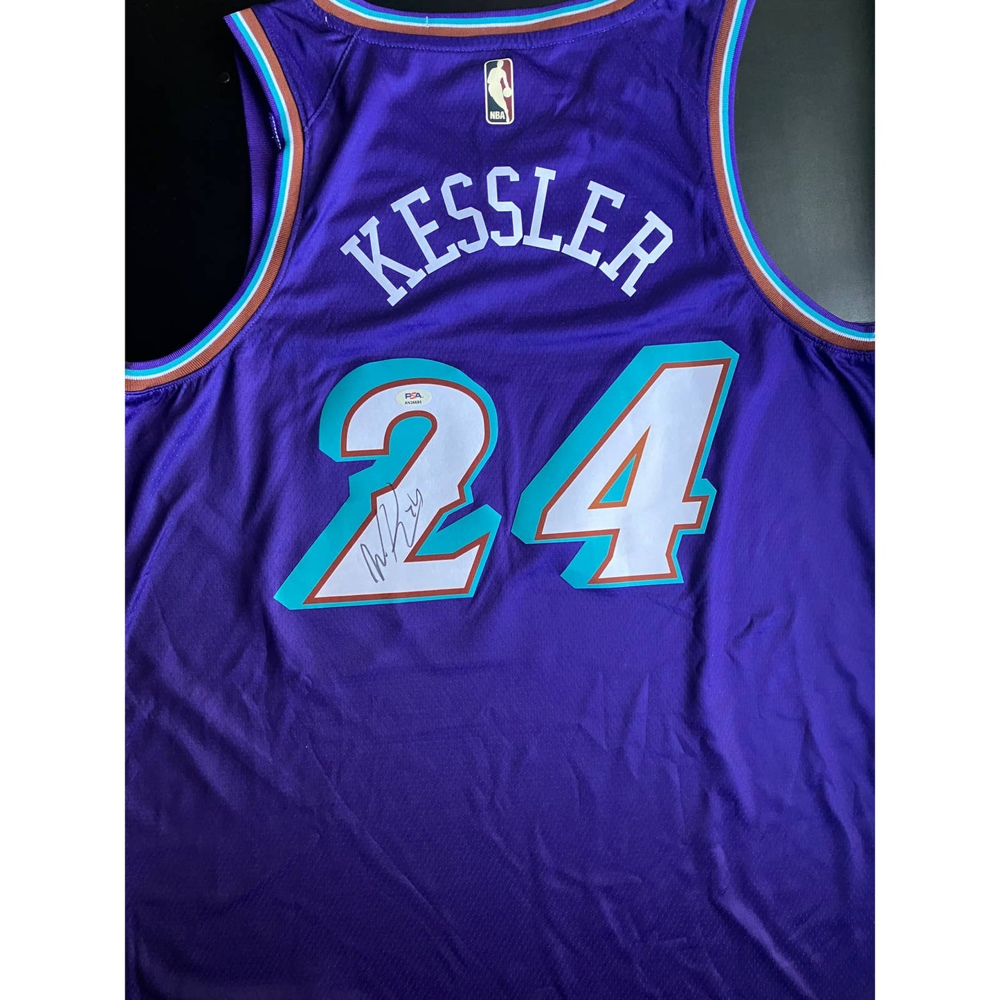 Walker Kessler Signed Utah Jazz Jersey PSA/DNA COA